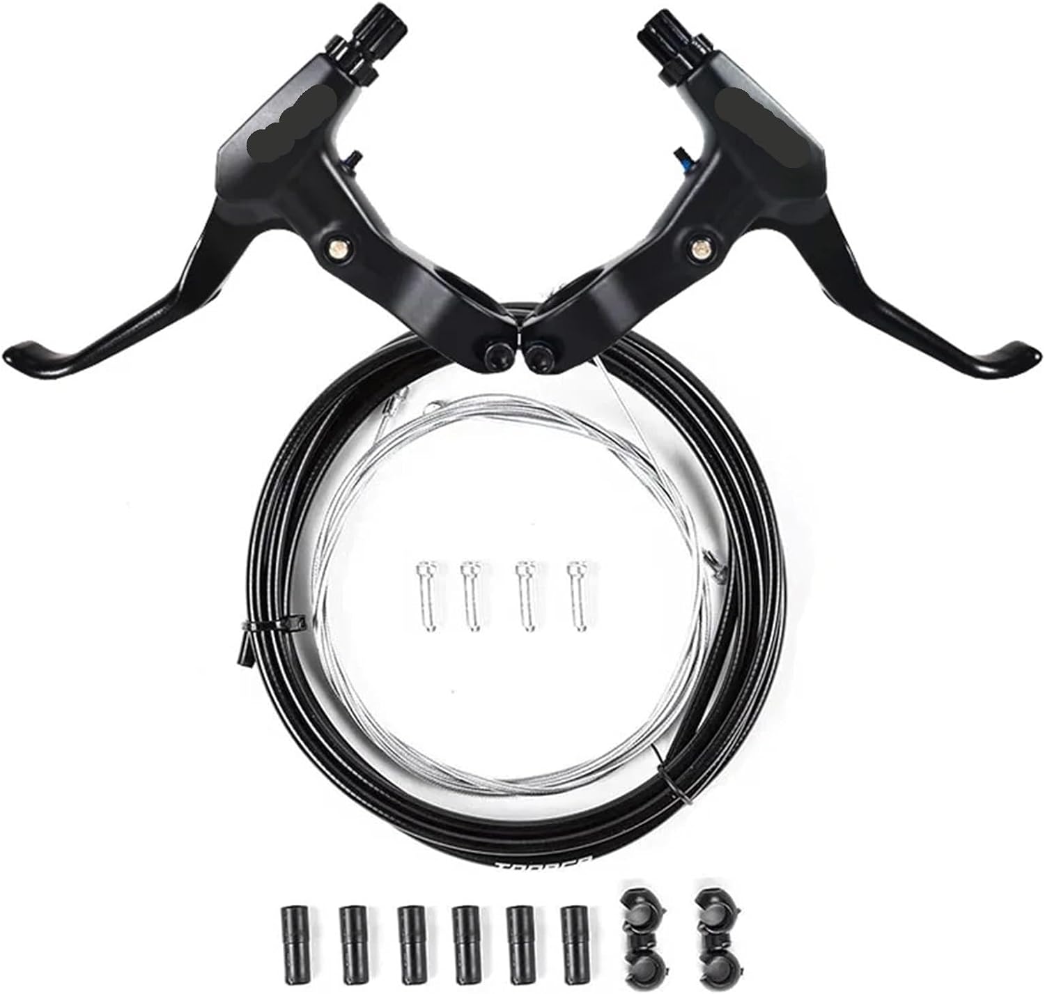 Mechanical Disc Brake Caliper Set Bike Brake Levers with Cable Front Rear Bicycle Disc Brake Rotors Cycling Parts