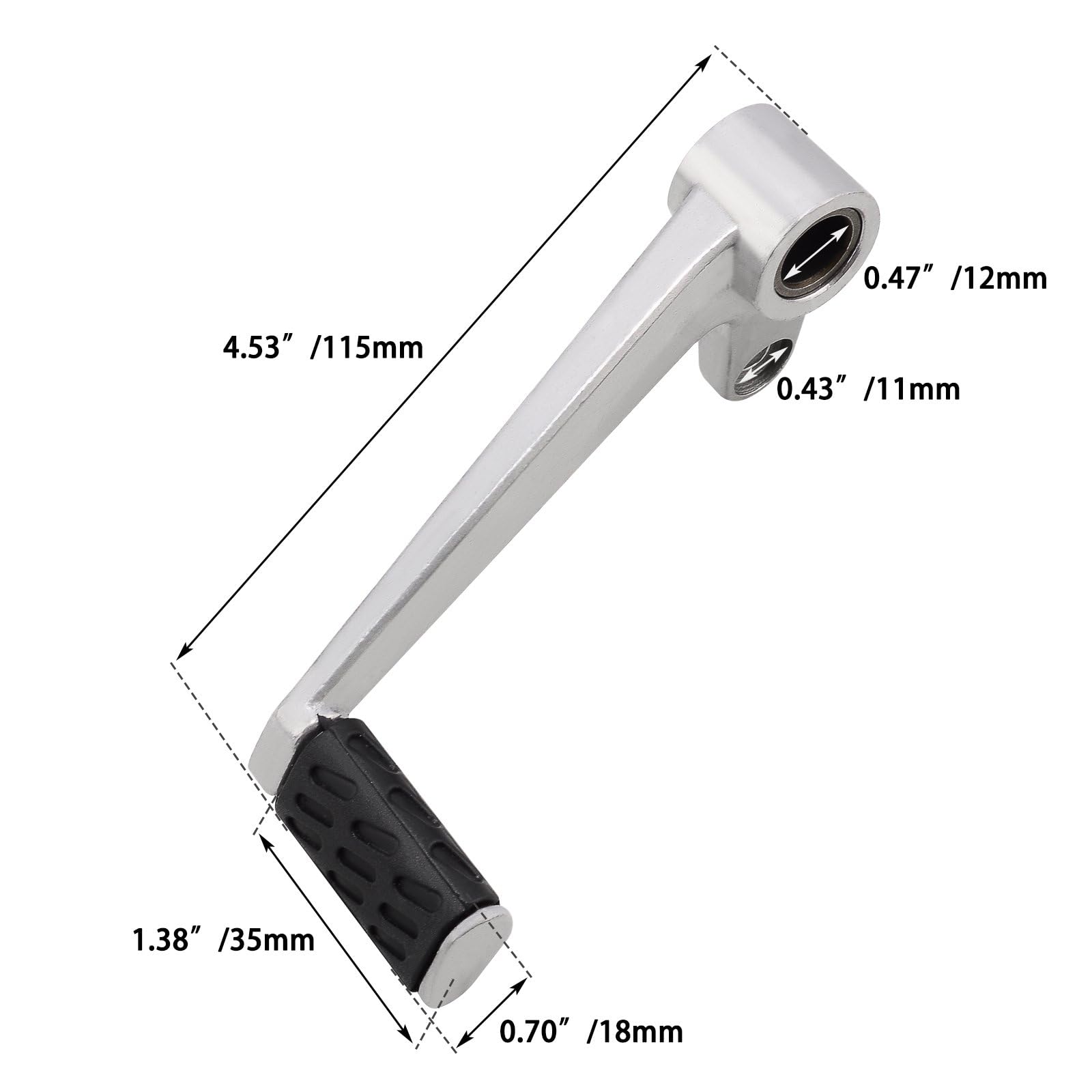 Pedal de cambio, pedal de cambio de marcha/palanca para Ducati Monster 696 2009-2014,1100/1100S 2009-2010,1100 EVO 2012-2013,796 2011-2015,795 2012-2015,659 Estudiante Legal 2 013-2014,