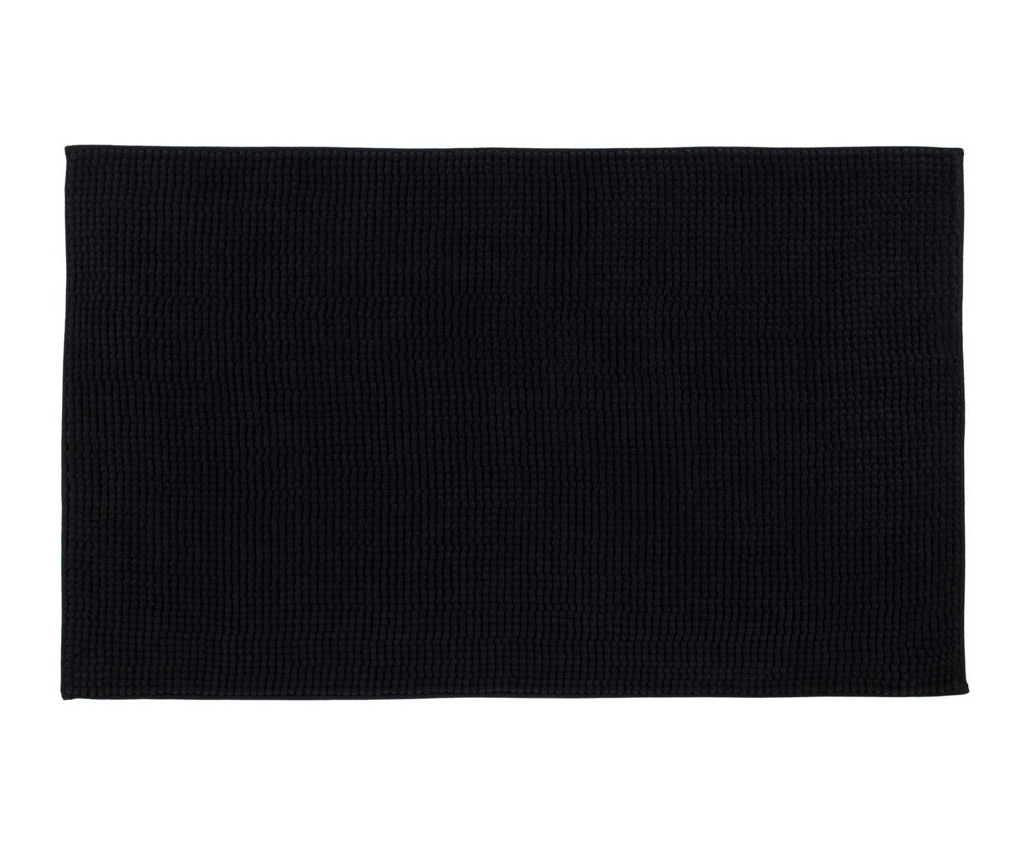Gözze - Anti-Rutsch-Badematte, Superweich, 100% Mikrofaser, 70 x 120 cm - Graphit