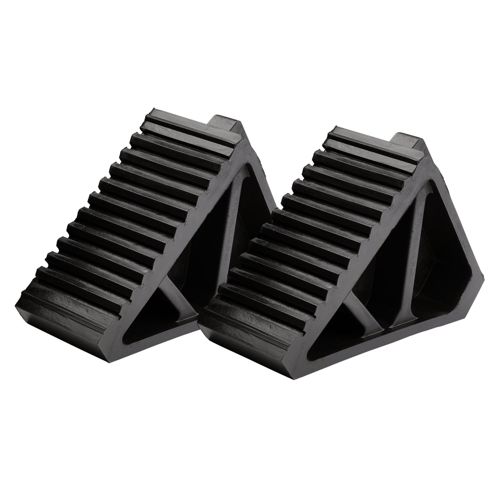 Draper Light Rubber Wheel Chocks 6 Tonne (Pair) Pk 1 21132