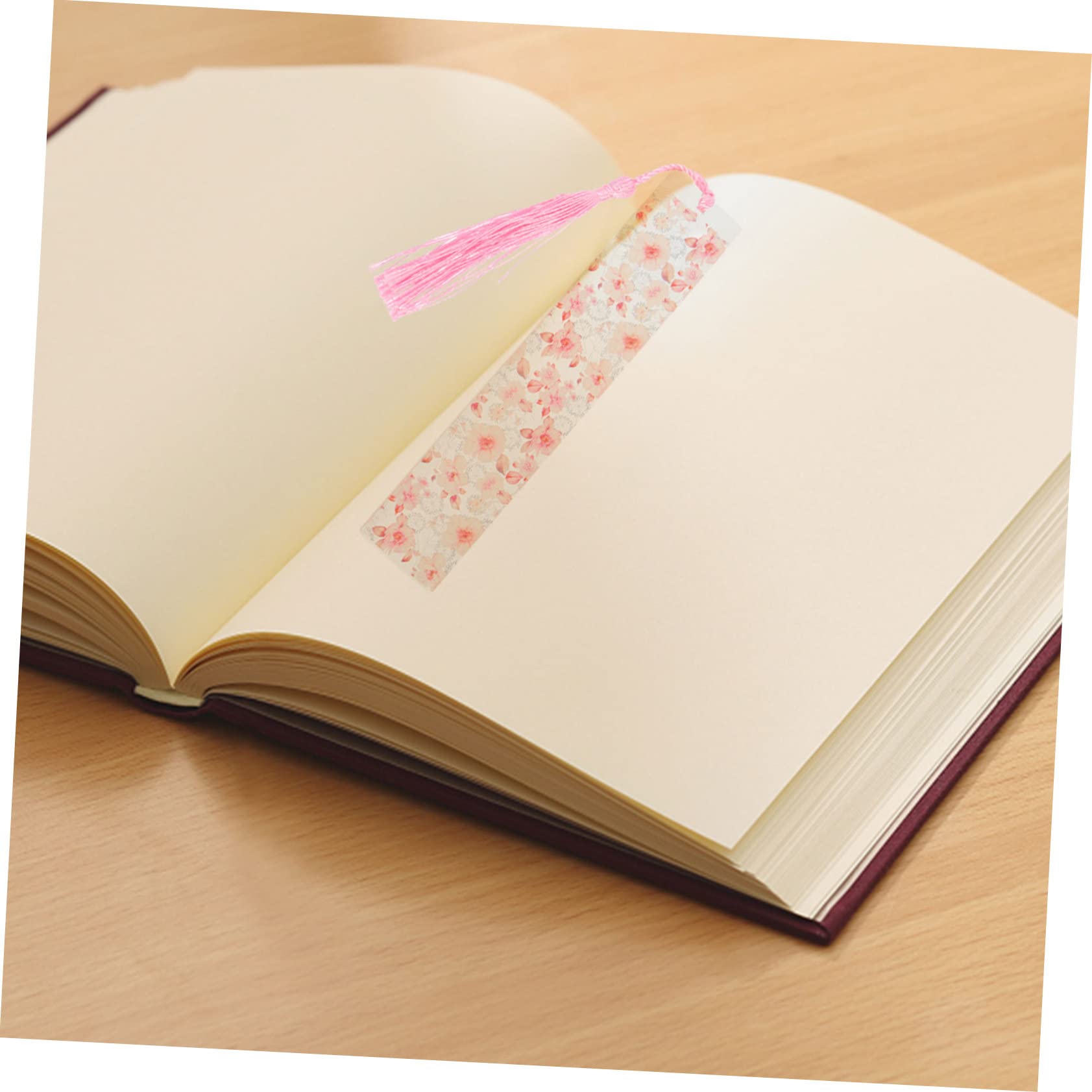 Lurrose 10stücke Getrocknete Blumen Lesezeichen Dekorative -lesezeichen Mit Echten Blumen Design Rosa Und Blau Für Studenten Und Bücherliebhaber