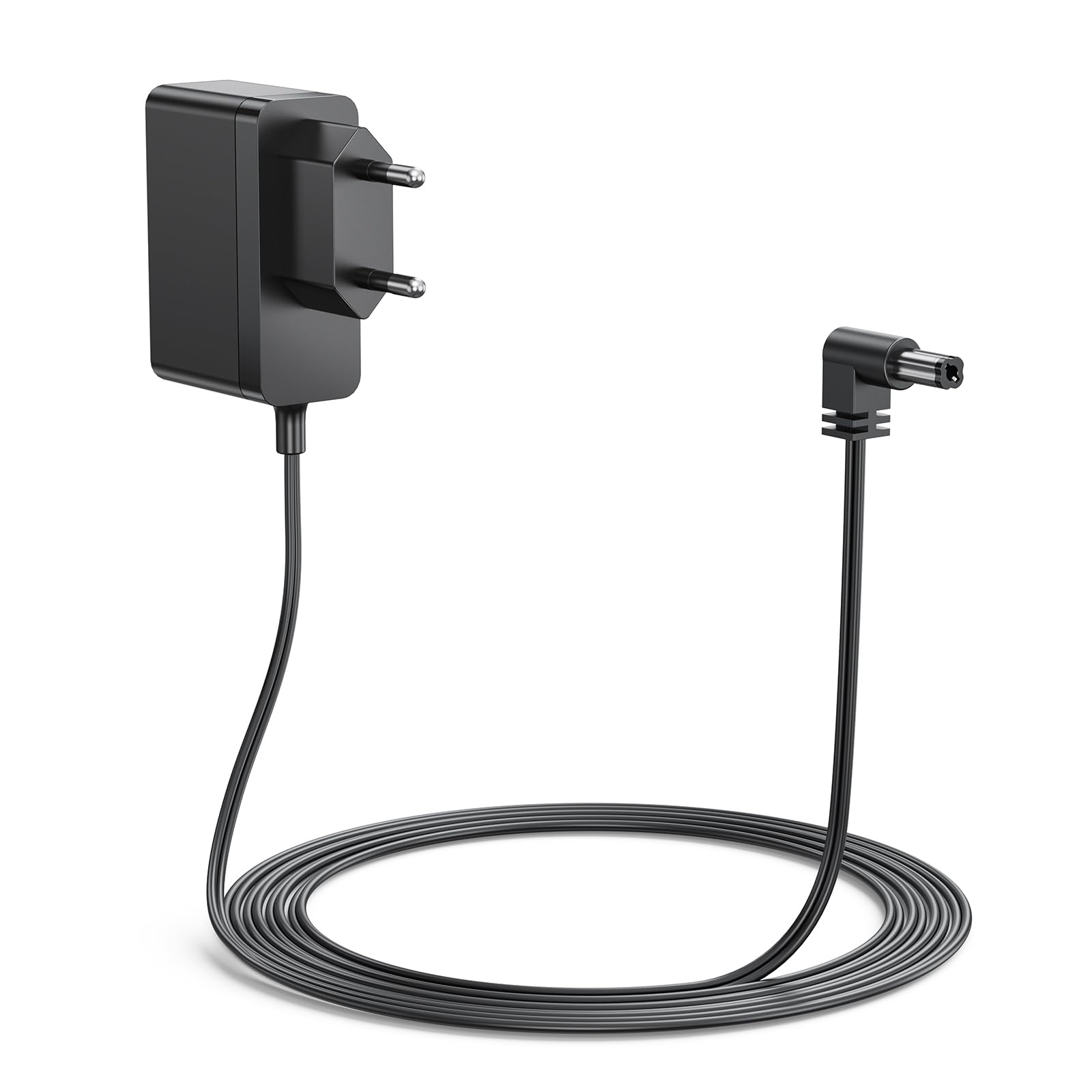 Bouge Cavo di ricarica compatibile con Stihl FSA 45, HSA 45, BGA 45, funzionamento a batteria, tagliasiepi, alimentatore di rete da 22,5 V, ricambio per cavo di alimentazione LK 45, nero, cavo di