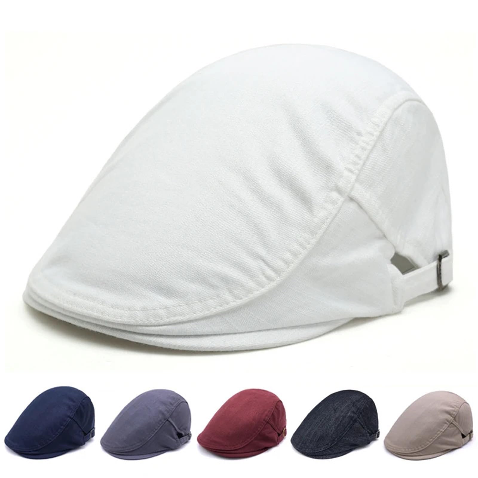Gorro de Chef Gorro De Chef/Gorro Bar, Trabajo For Camareros For Hombres Y Mujeres En La Cocina, Sombrero Restaurantes Hotel For Cocinero, Gorros Boina Café para Panadería