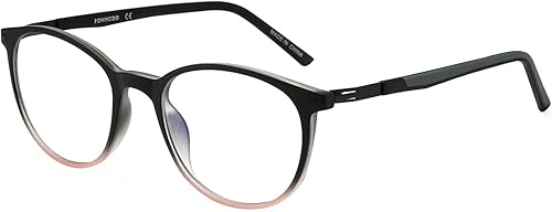 FONHCOO Lentes de bloqueo de luz azul, antirayos azules, lentes de juego de computadora, ligeras, antideslumbrantes, antifatiga ocular