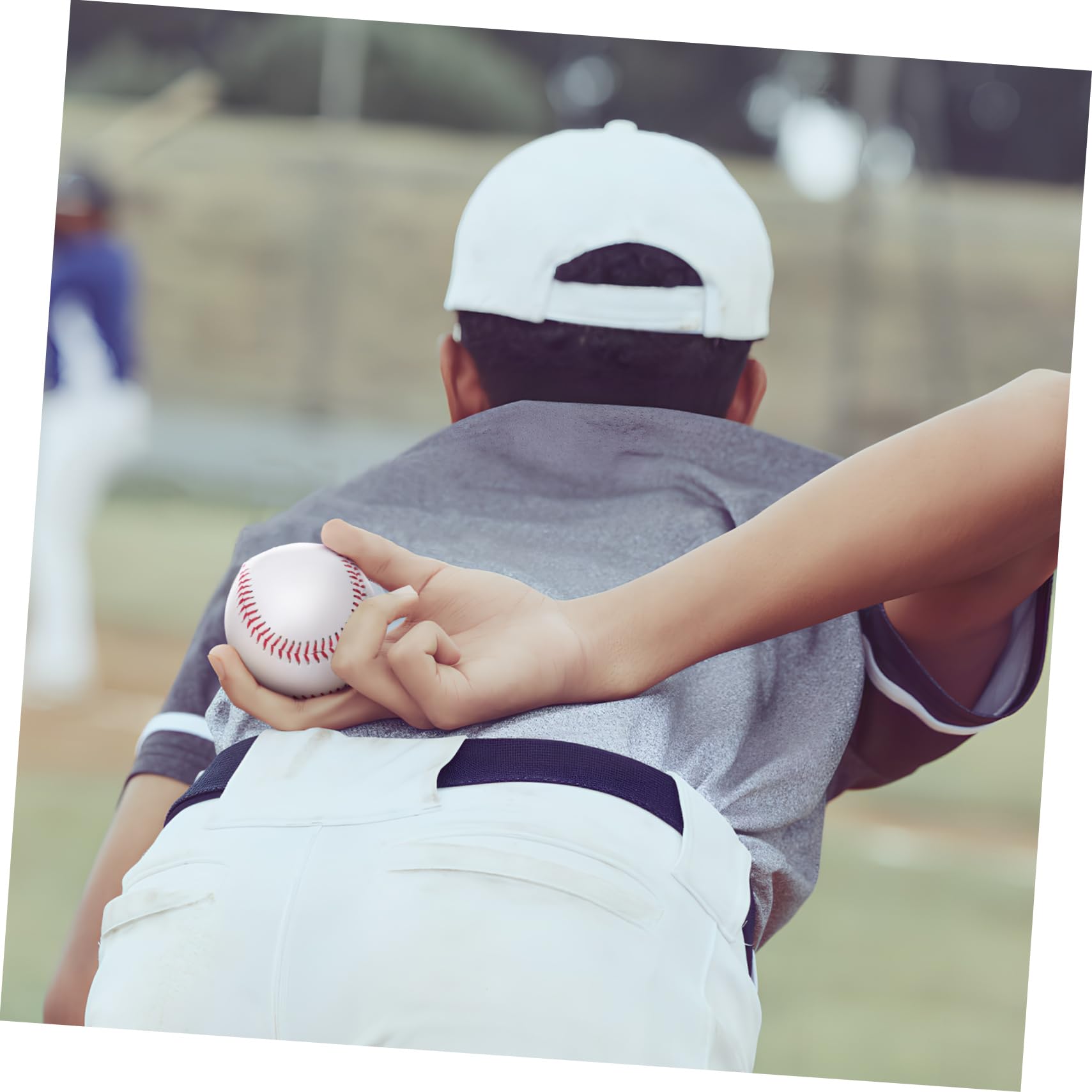 Toddmomy Balones Piezas Béisbol para PVC 12 de Entrenamiento Principiantes