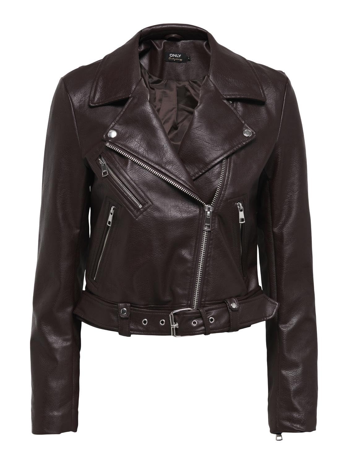 ONLNEWVERA FAUX LEATHER BIKER OTW Dış Giyim Kadın