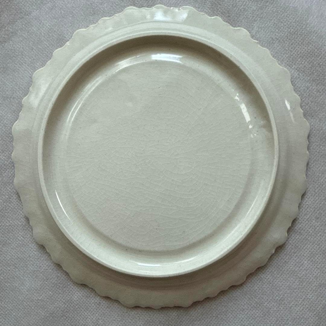 ヨシノヒトシ 6寸皿 ② ヨシノヒトシ 6寸プレート 波型皿 - メルカリ