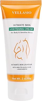 Skin Bleaching Cream, Skin Lightening for Intimate Area, Whitening Cream Underarms, Knees, Elbows, Inner Thigh, Bikini Line, Armpit, Natural Formula Dark Spot Remover