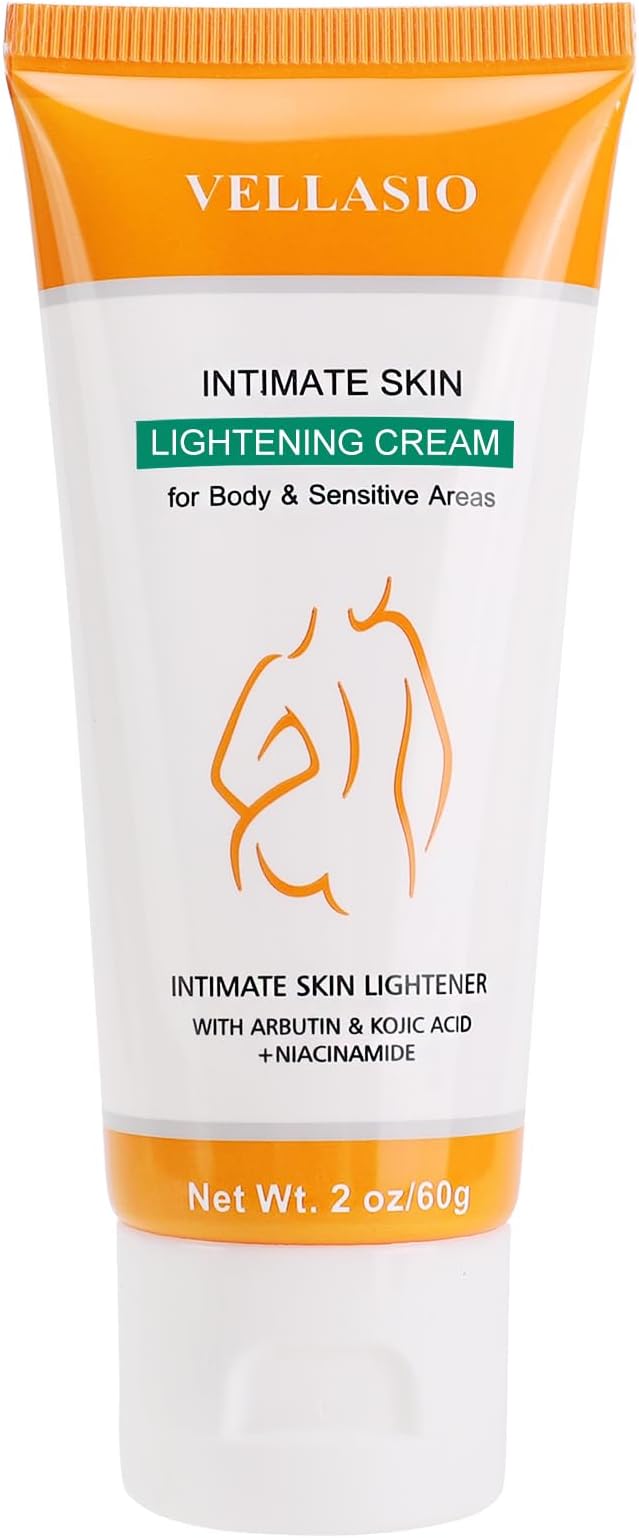 Skin Bleaching Cream, Skin Lightening for Intimate Area, Whitening Cream Underarms, Knees, Elbows, Inner Thigh, Bikini Line, Armpit, Natural Formula Dark Spot Remover