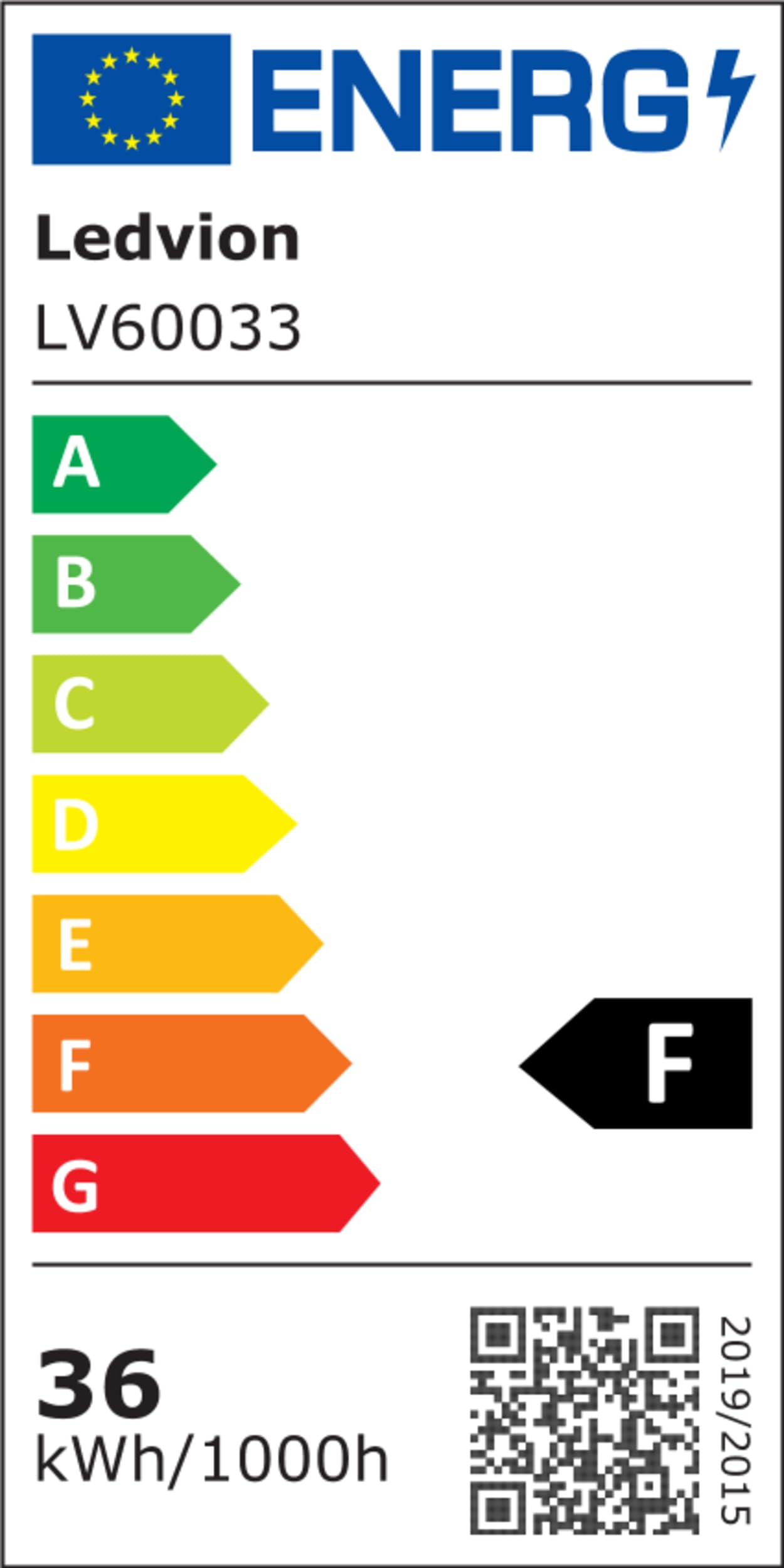 Ledvion - 6X LED-Panel, 60x60, 36W, 4000K, UGR <22, 100lm/W, Einbauleuchte inkl. 3 Jahre Garantie