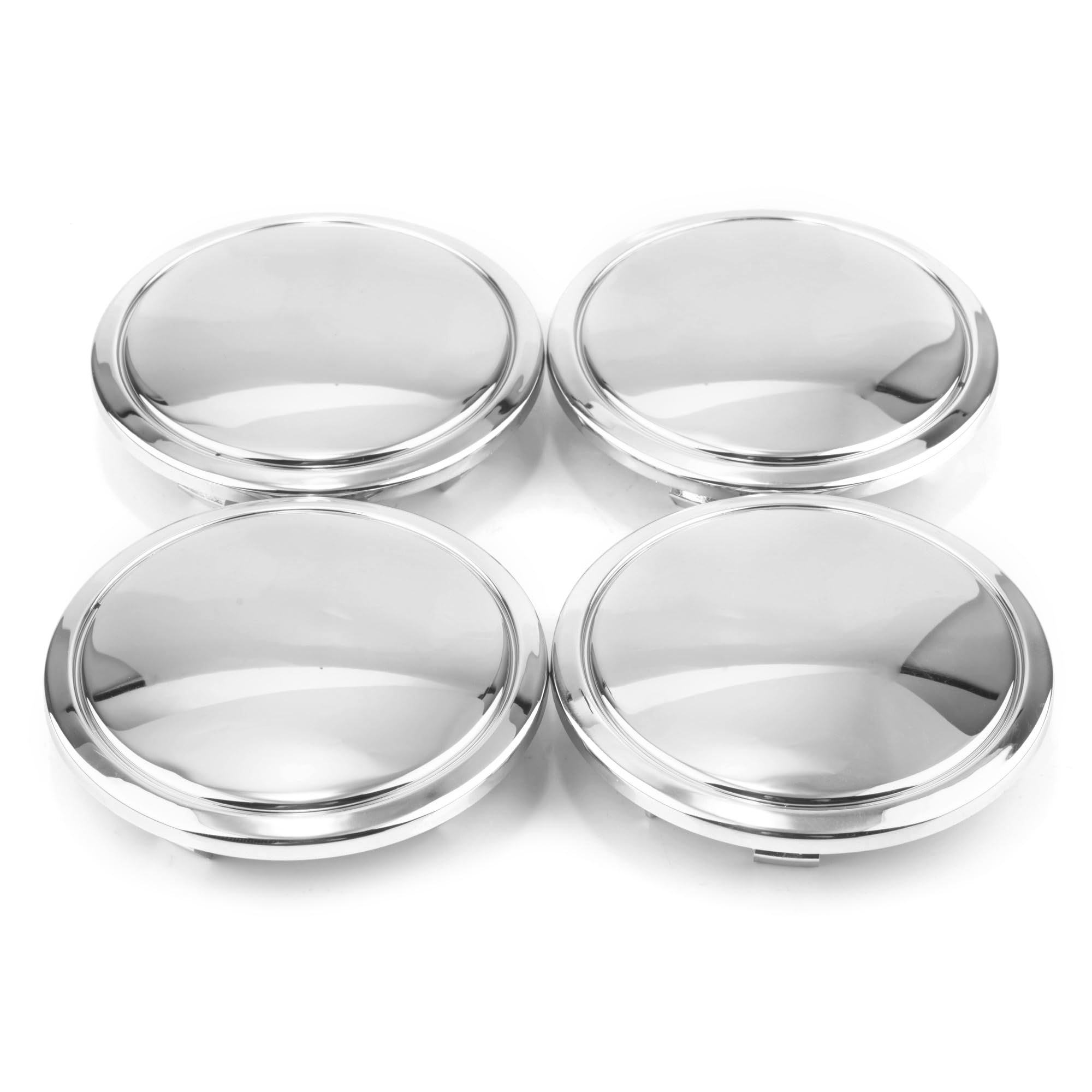 RTRHINOTUNING 4PCS 69mm Wheel Center Caps Compatible with Audi A3