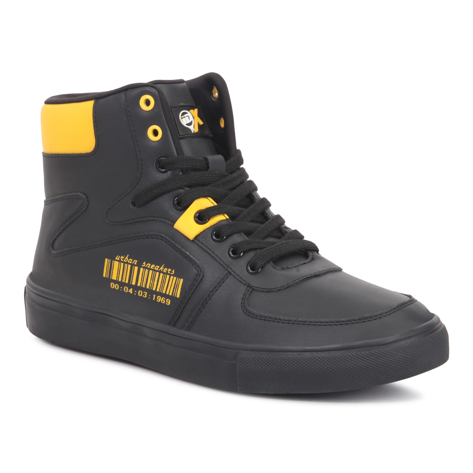 See full amazon price history chart for ID Mens Black Active Graphic Ankle Top Lace-Up Sneakers ID Mens Black Active Graphic Ankle Top Lace-Up Sneakers (B0CG1RTV5F) Amazon Price History, Amazon Price Tracker