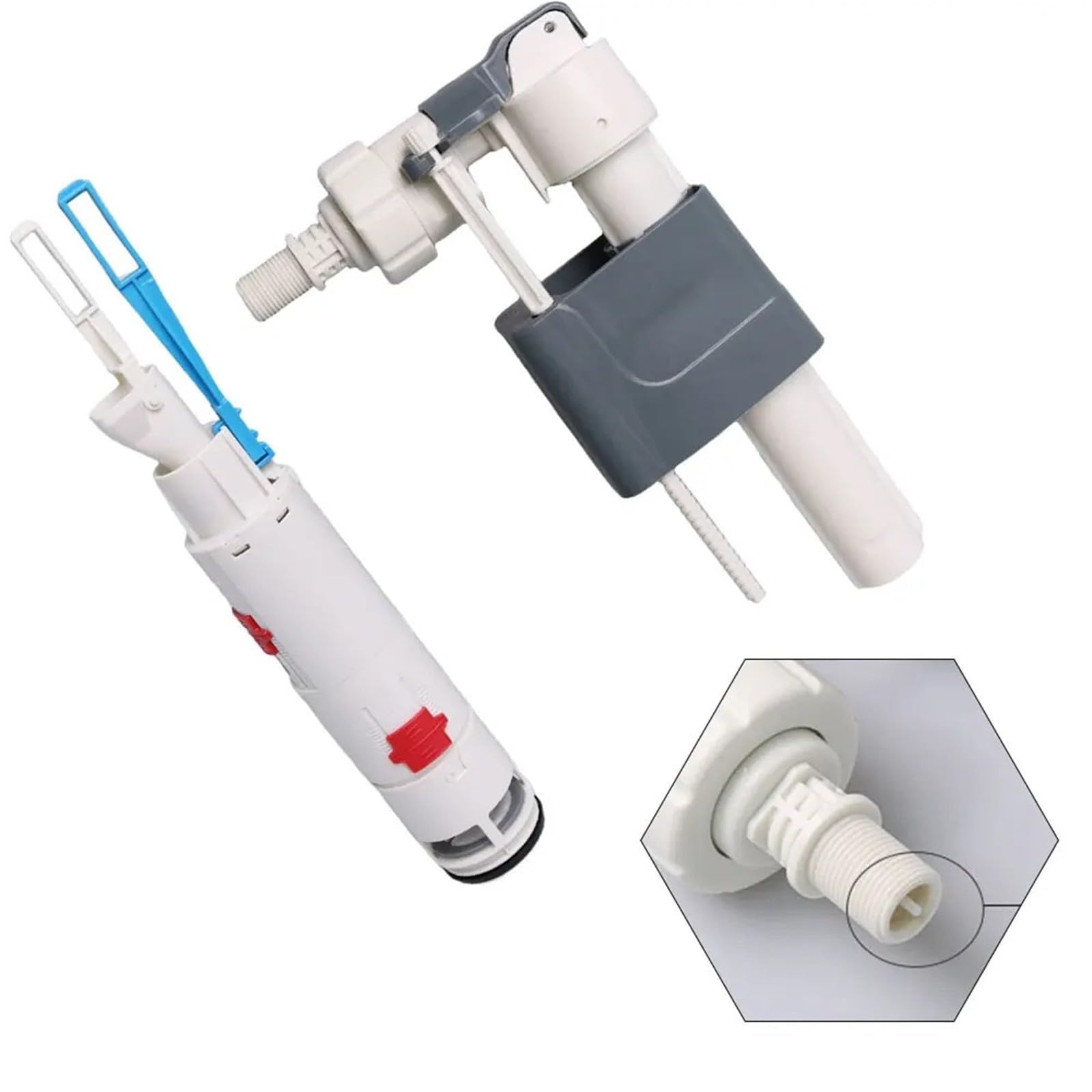 Galleggiante Cassetta Wc Kit valvola di scarico riempimento serbatoio WC | Cisterne a 3 punti WH053 WH063 WH050D