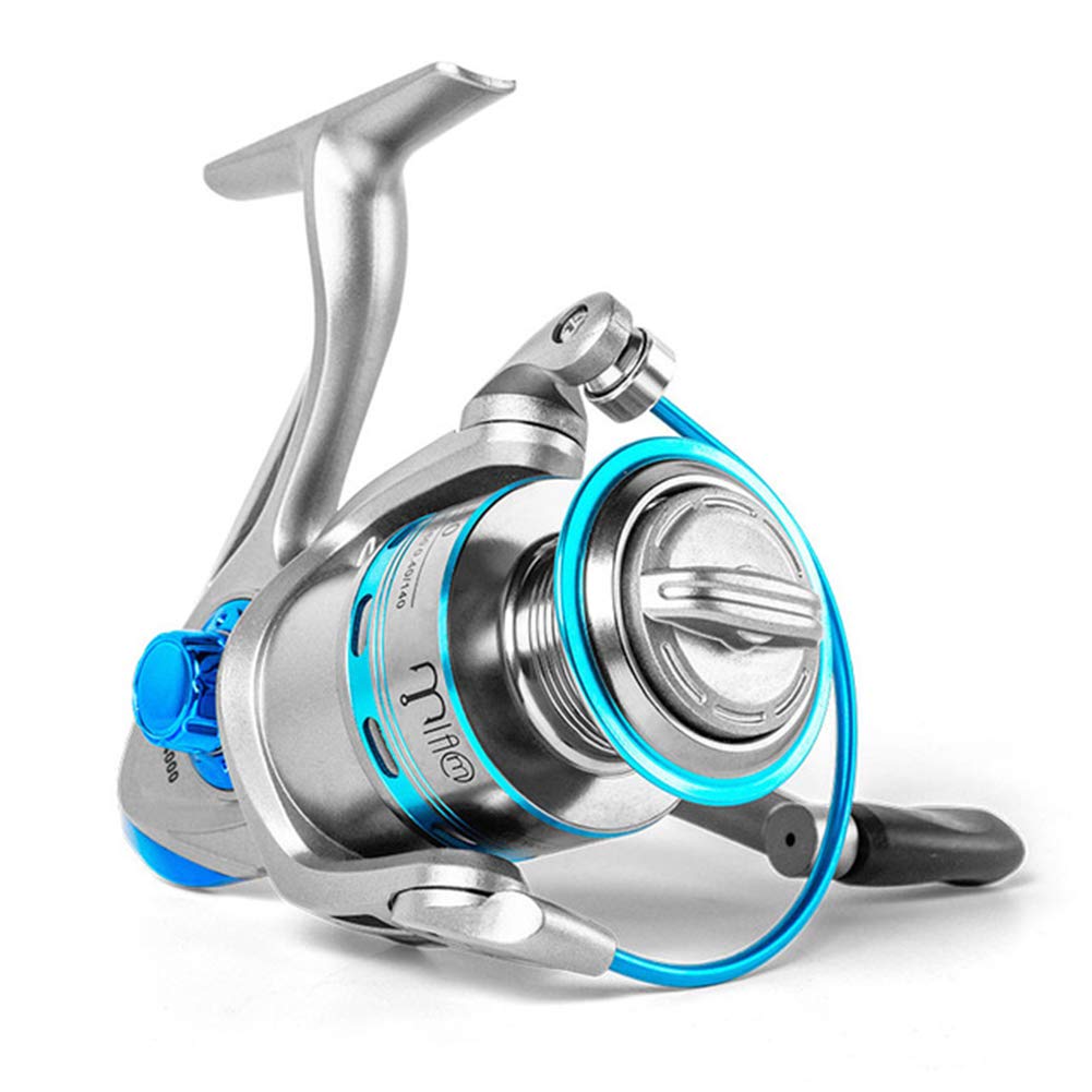 Fishing Reel Spinning Reel 12BB Stainless Steel FB1000-6000 Right Left Hand Metal Coil Spool Ice Jigging Fishing Reel Spinning