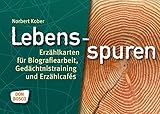 seniorenarbeit ideen  Lebensspuren: Erzählkarten für Biografiearbeit, Gedächtnistraining und Erzählcafés