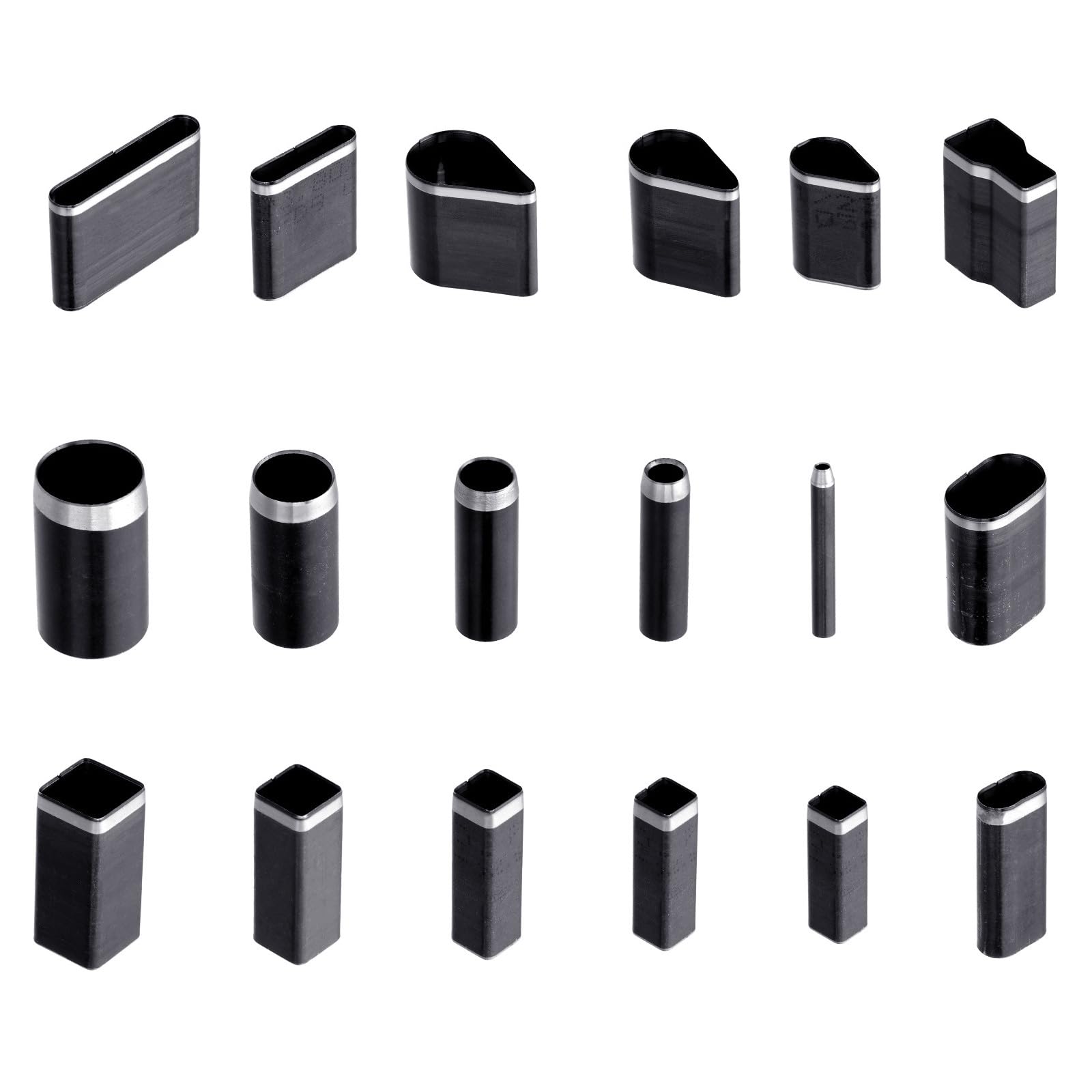 Zeiwohndc Elliptical Punches Tool for Belts Leather Craft Steel Construction Simple Press Handle Accurate Hole Making Professional Leather Punches Tool Leather and Fabric Punches