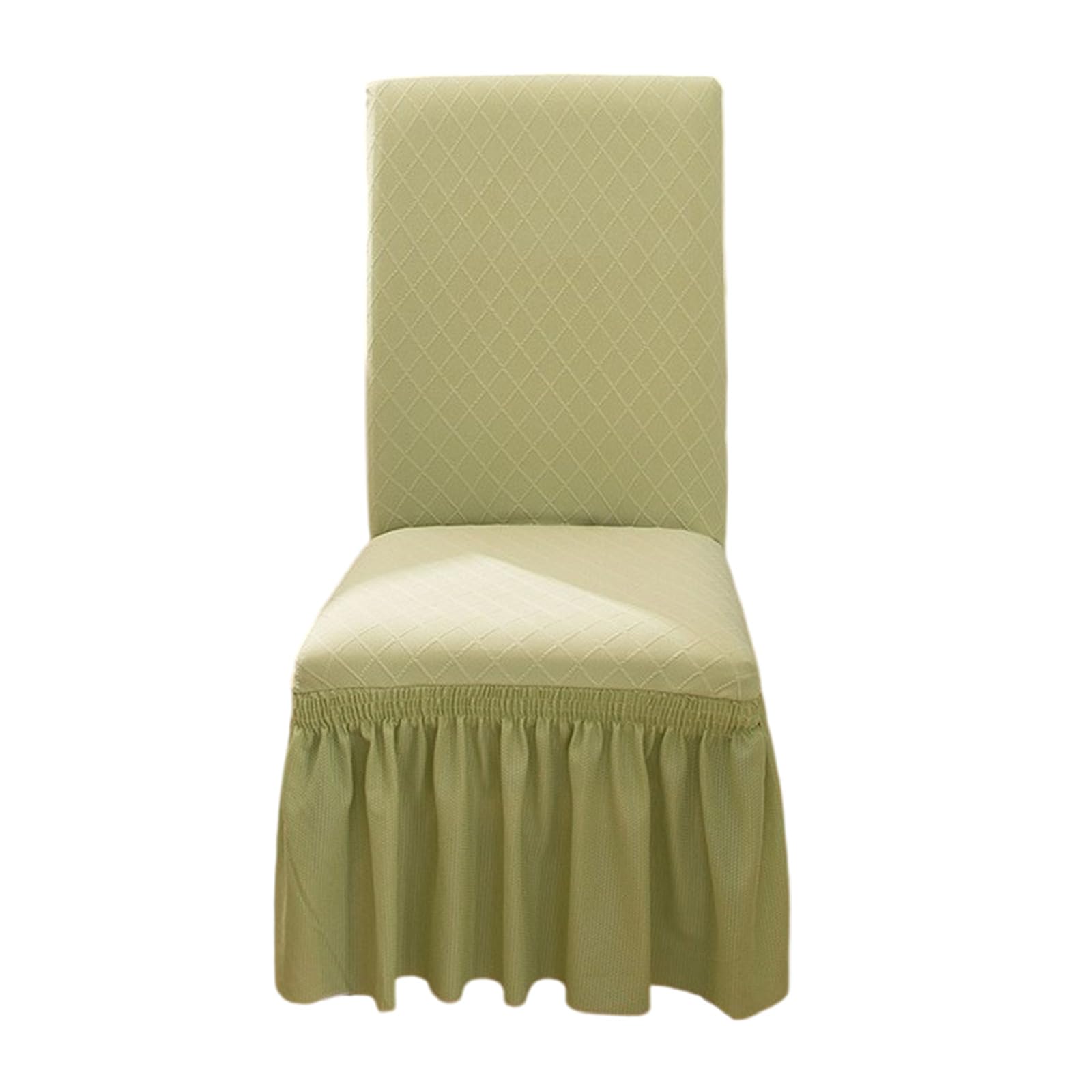 Kalttoy Sturdy Polyester Stretch Dining Chair Cover Various Home Decoration Styles Color Machine Washable Seat Cover