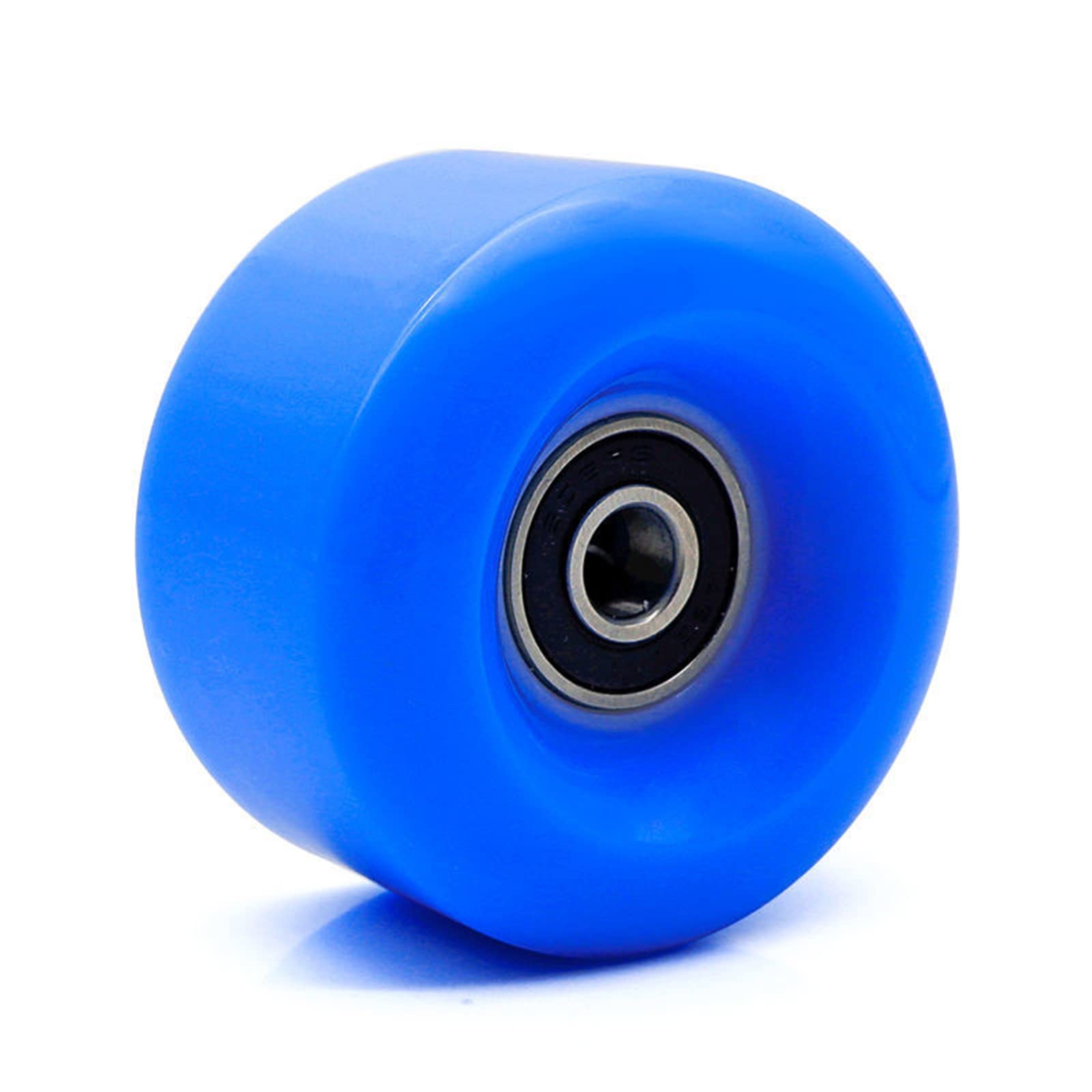TGHY Confezione da 8 ruote Quad Roller Skate con cuscinetti installati in PU di ricambio per pattinaggio a doppia fila e skateboard, 32 mm x 58 mm, blu