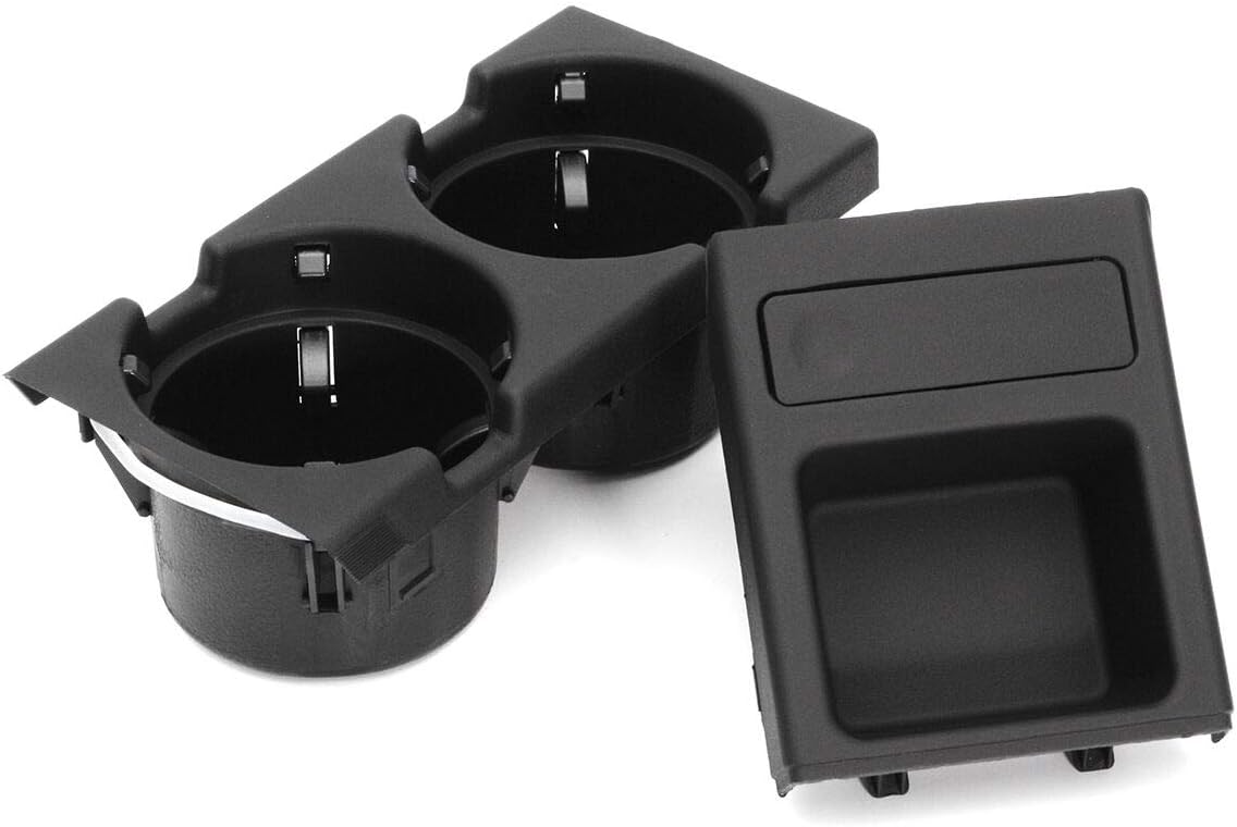 enter Console Cup Holder,Portable Console Organizer Caddy Coin Box Holder Storage Tray for BMW 3 Series E46 98-05