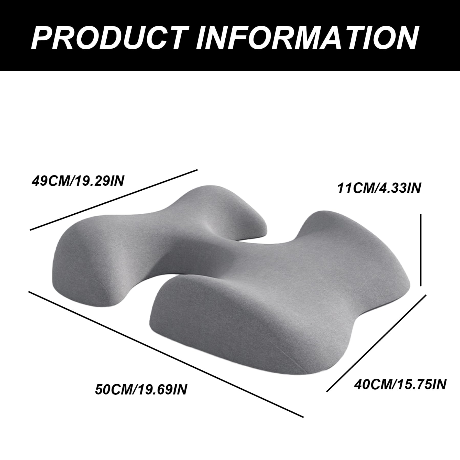 Almohada de lactancia para mujeres, almohada para el pecho, cofre ergonómico de espuma viscoelástica, propenso a tomar siestas, soporte para spa, salón de belleza, mesa de masaje para dormir, gris c