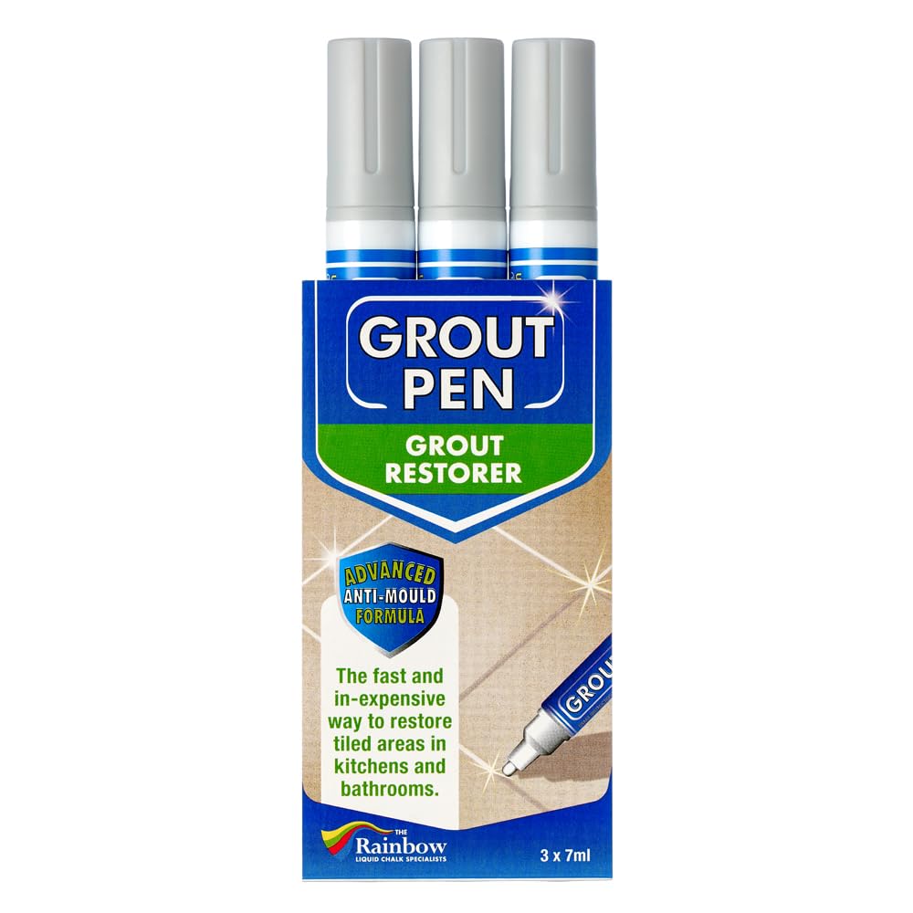3 X WINTER GREY Grout Pens Designed for restoring tile grout Amazon