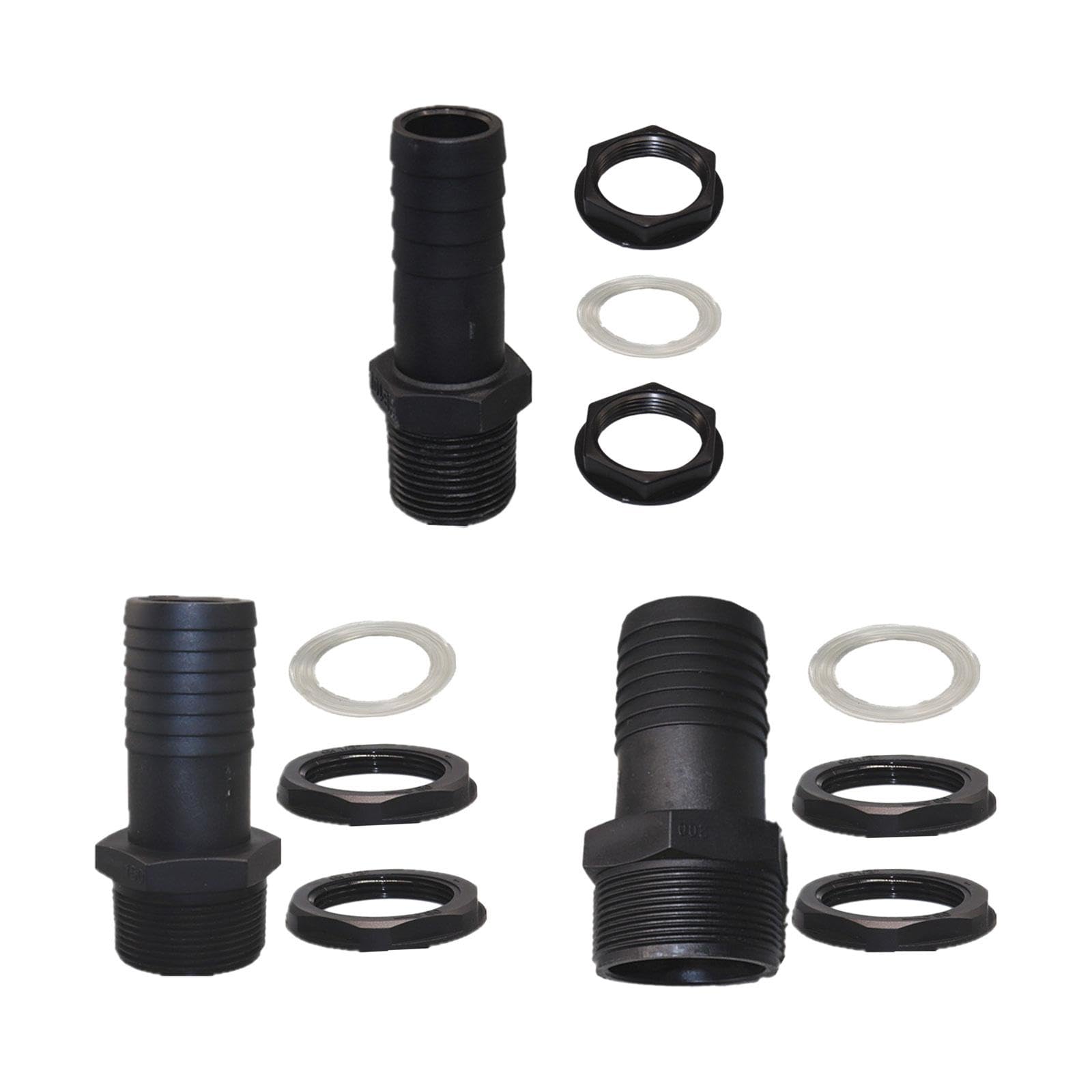 SECRET DESIRE Barrel Duct Durable Fitting IBC Tank Duct for Water Tanks Ponds Rain Barrels 25Mm-image-6
