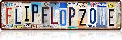 Miniatura 20 de Letrero de metal para sala de juegos - Decoración retro de estaño de aluminio de 4x16 pulgadas - Decoración de cueva de hombre para sótano de sala