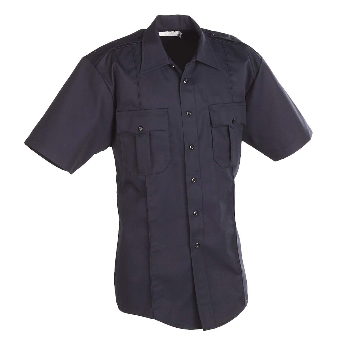 Elbeco Tek3 Short Sleeve Poly/cotton Twill Shirt, Navy - G934-L