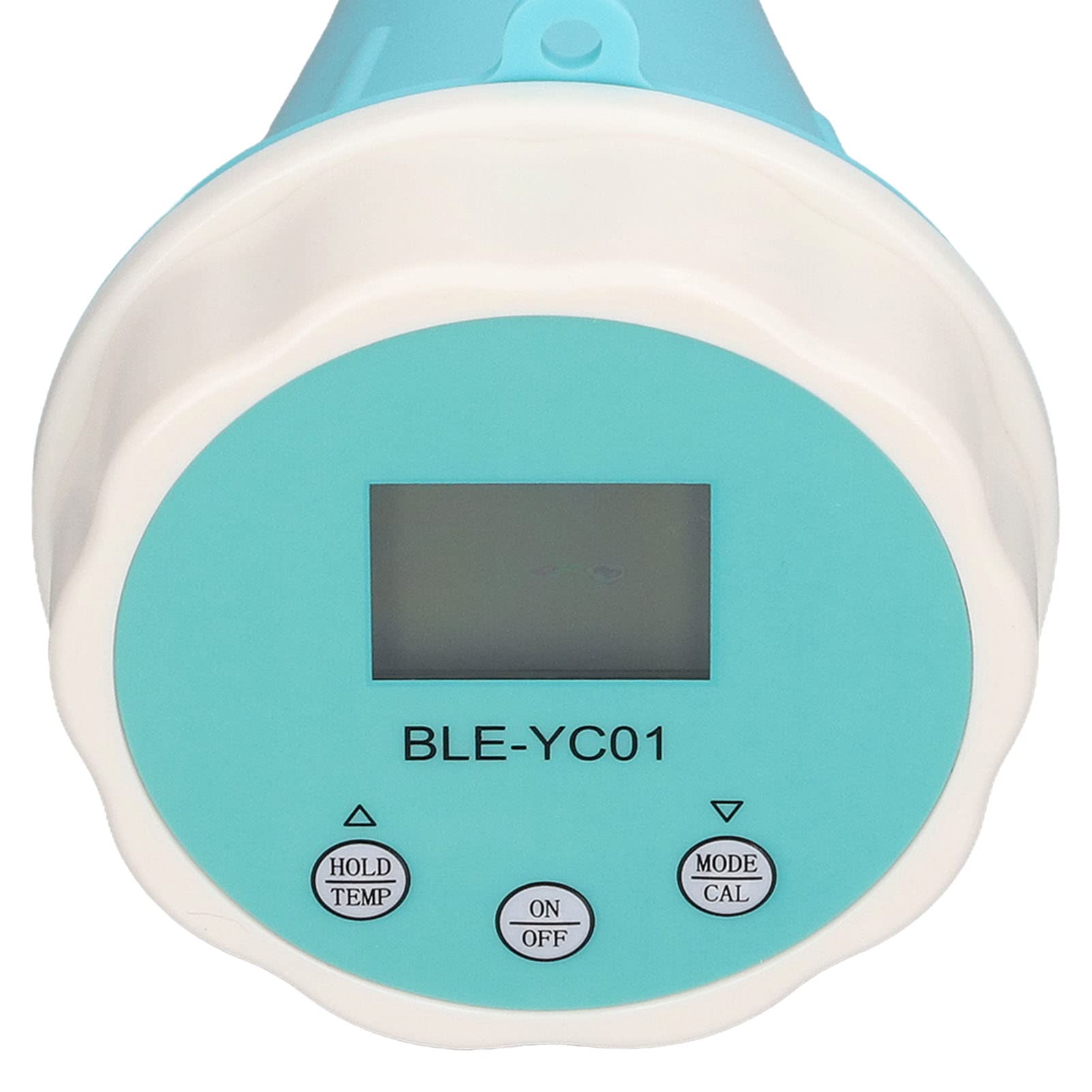 Inteligentny Tester Jakości Wody w Basenie Bluetooth do Kompleksowego Testowania Temperatury PH CL EC TDS ORP z Dużym Ekranem LCD do Basenów, Hydroponiki, Laboratoriów i Akwariów [model ABS]