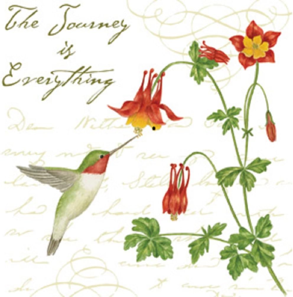 Alice's Cottage AC34438 Hummingbird Flour Sack Towel (Set of 2)