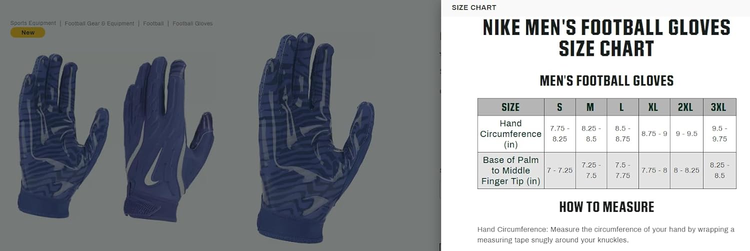 Nike Superbad 7.0 Football Gloves
