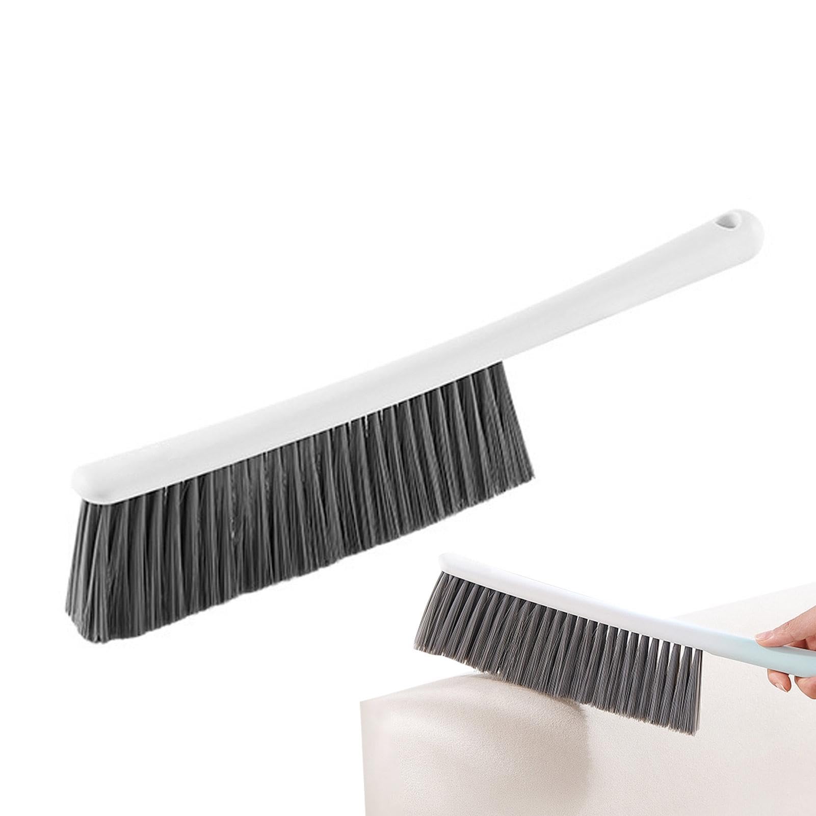 Counter Brush for Furniture Patio - Couch Brush | Soft Bristle Light Sturdy Multi-Purpose Hand Couch Dust Broom Brush for Counter, Bench, Car