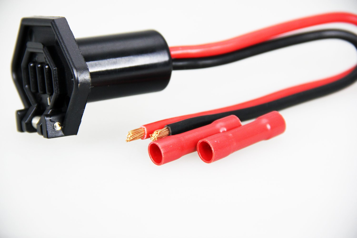 Buy Pactrade Marine Boat Trolling Motor Plug & Socket Set 2Wire 8