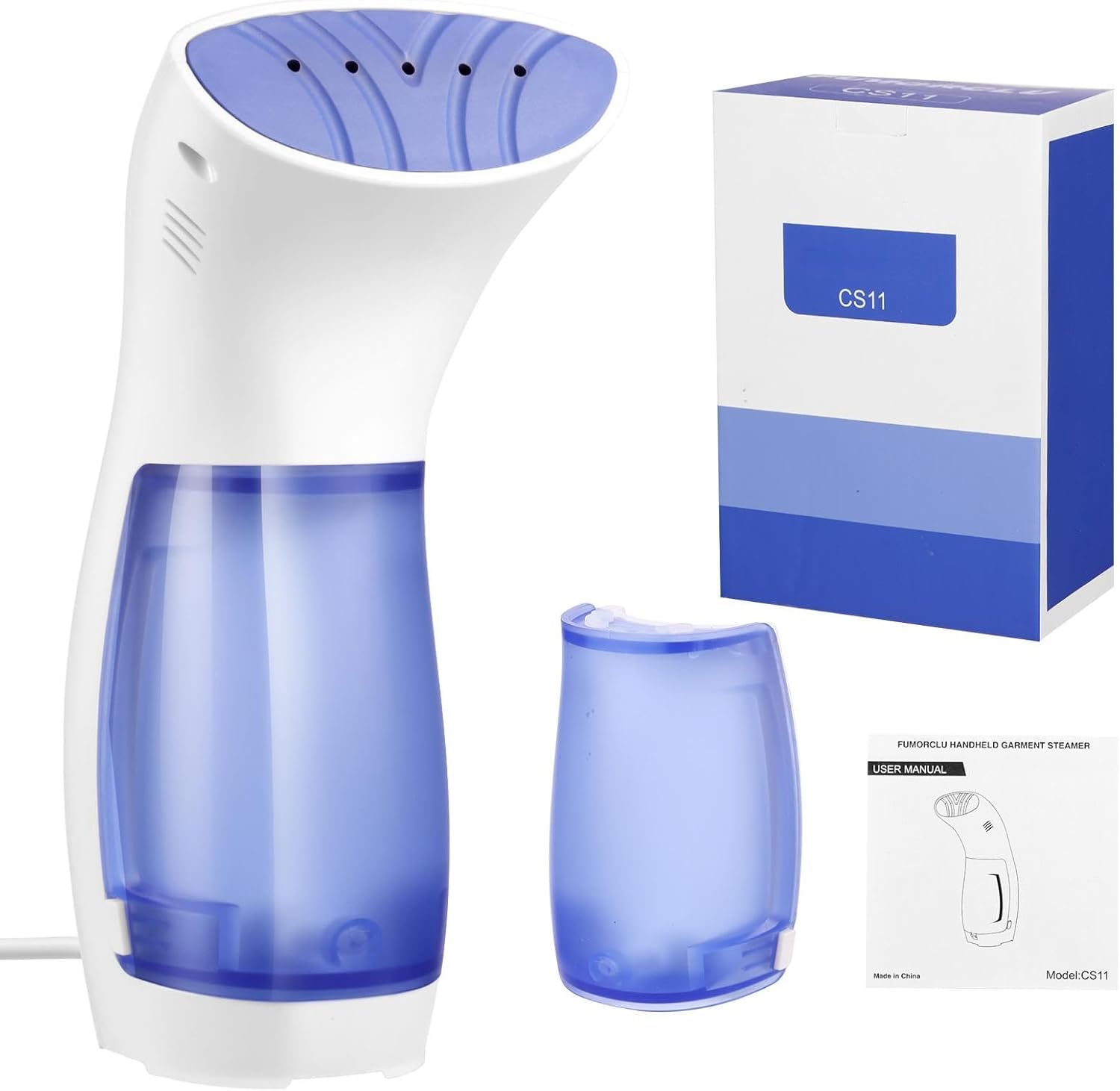 FUMORCLU CS11 Handheld Garment Steamer package contents