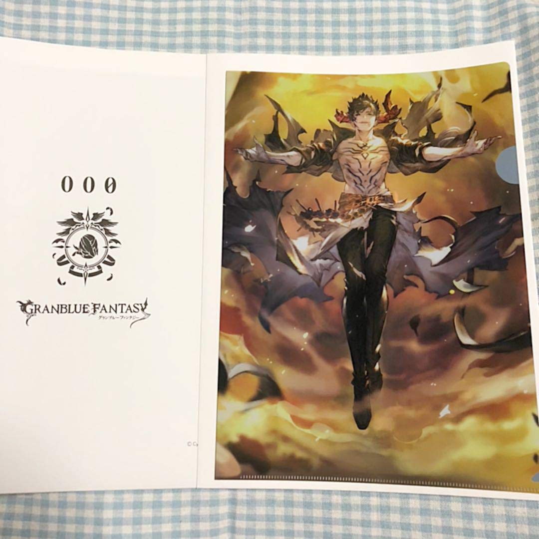 グラブルエクストラフェス 000 トレーディングクリアファイル ベリアル