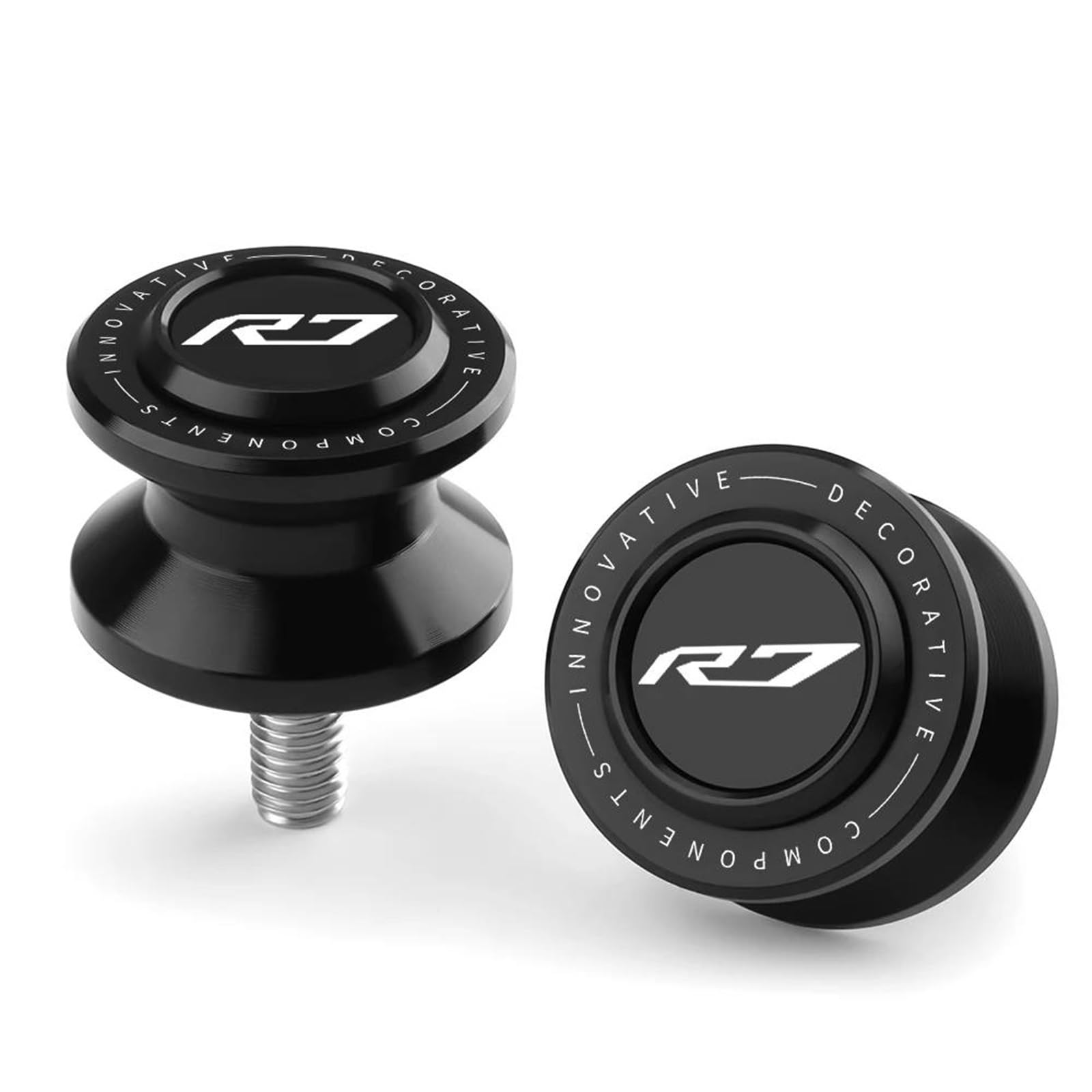 Deslizador de basculante M6 compatible con Yamaha YZF-R7 modelos 2022 y 2023 con tornillo 6mm 7