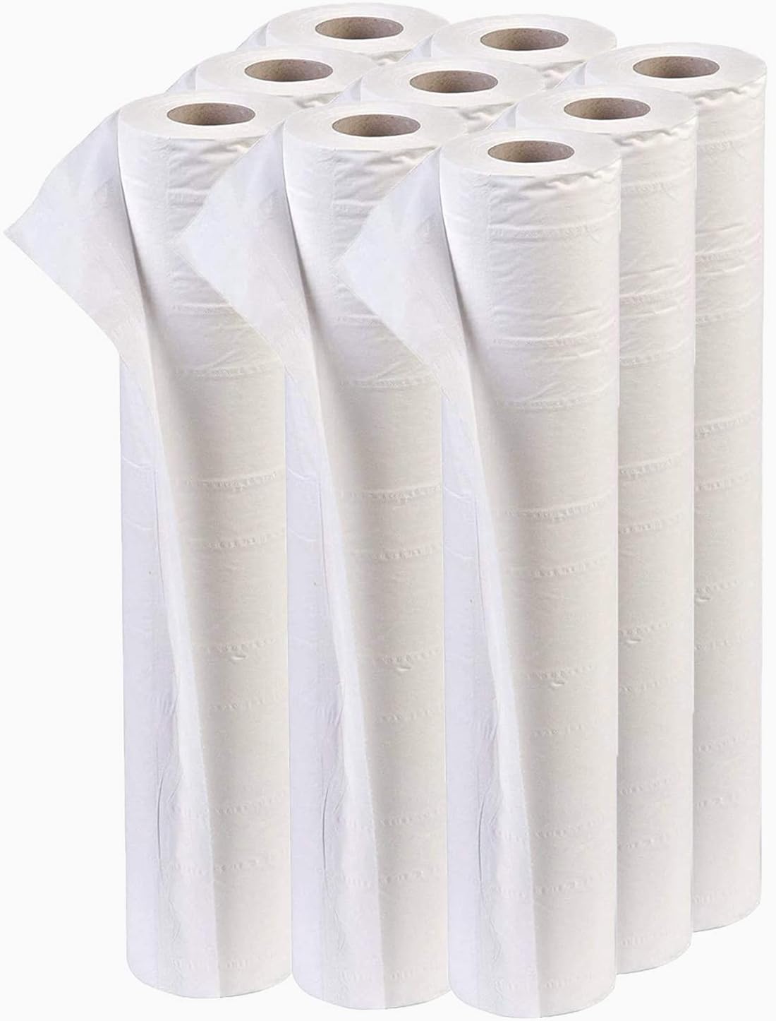 TPZ 40 Metres White Hygiene Coach Roll for Massage Table and Beauty Environment, Professional Use Paper Roll Individually Wrapped with Tear Off Perforation โ 20โ / 508mm wide - 40 Metres (9)