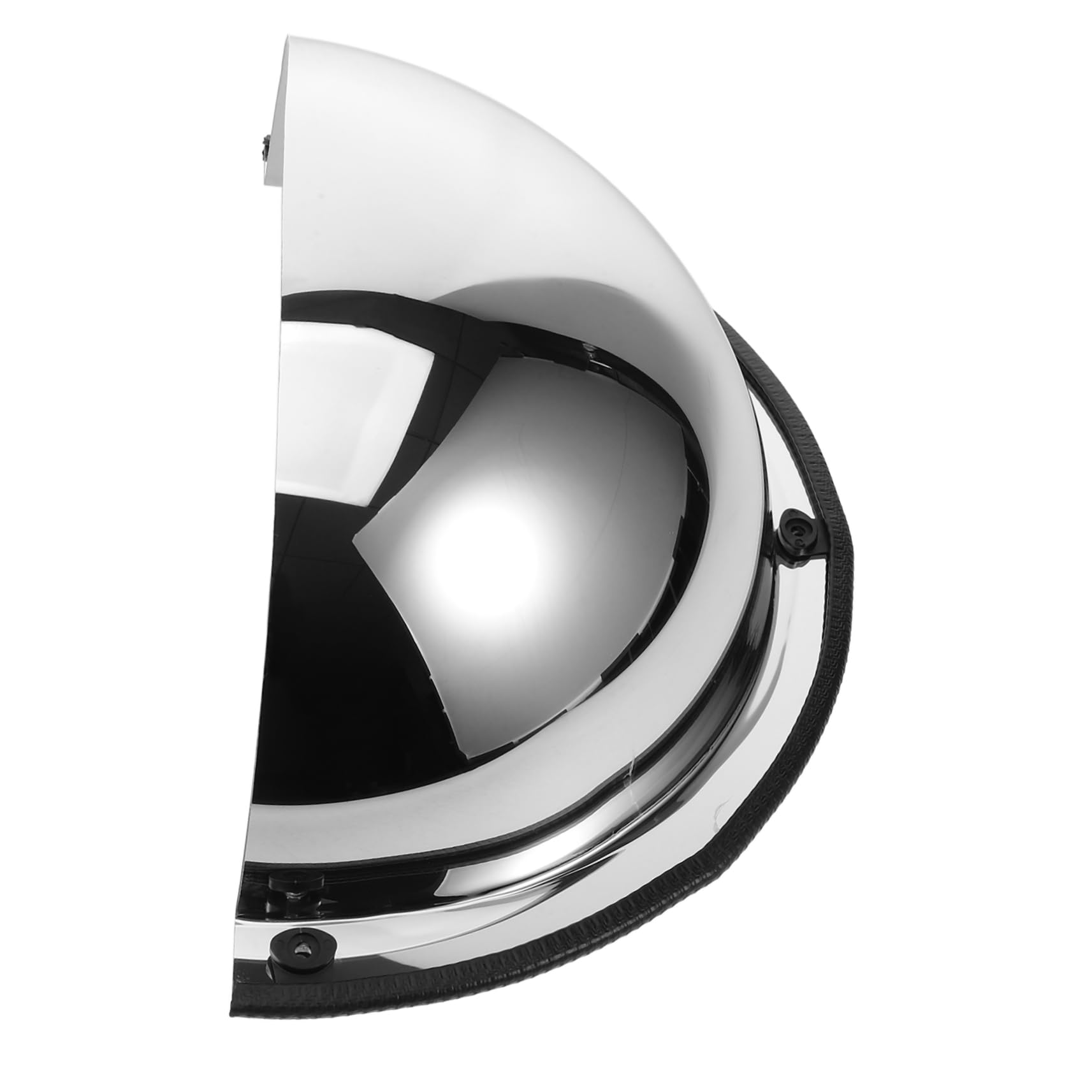 FUNOMOCYA Anti-Theft Mirror Security Mirror The Mirror Wide-Angle Mirror Convex Traffic Mirror Outdoor Convex Mirror Convex Mirror Outdoor Garage Mirror Parking Assist Silver Iron