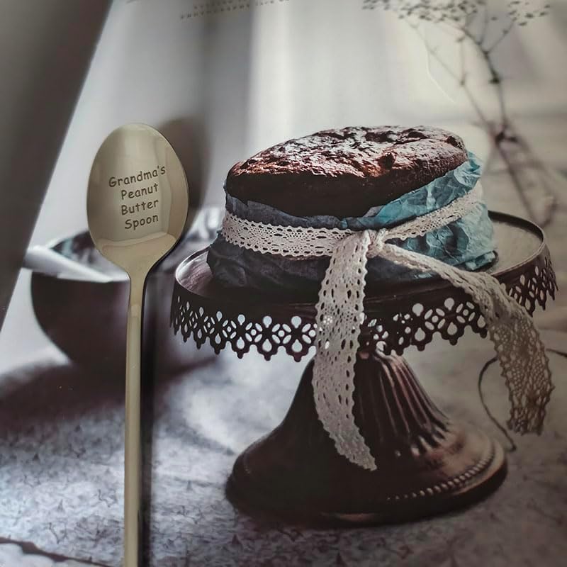 Miniatura 4 de Cuchara de regalo para abuela de nietos, nietos, cucharas de mantequilla de maní para abuela, abuela, mantequilla de maní, regalos para abuela,