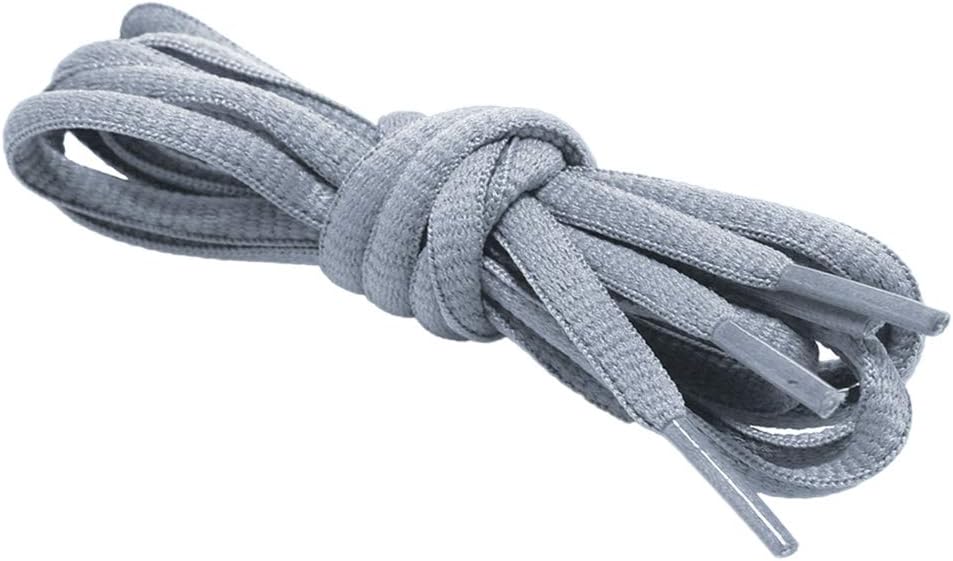 Oval Shoelaces Half Round 1/4" Shoe Laces for Athletic Shoelaces [2 Pairs] 8 Colors 8 Different Lengths