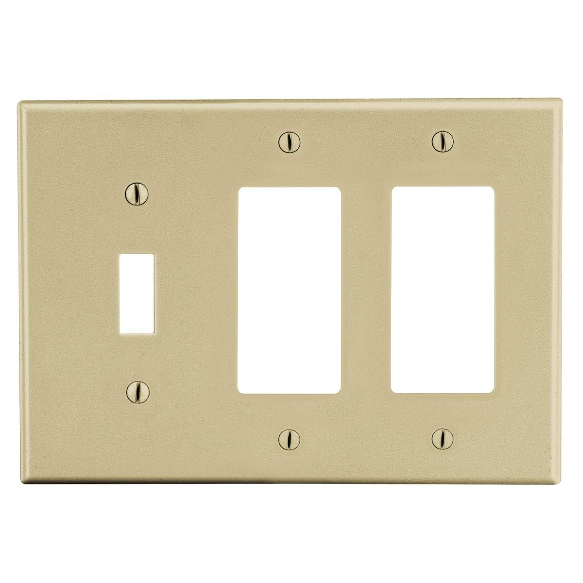 Bryant ElectricP1262I Wallplate, Standard Size, Ivory