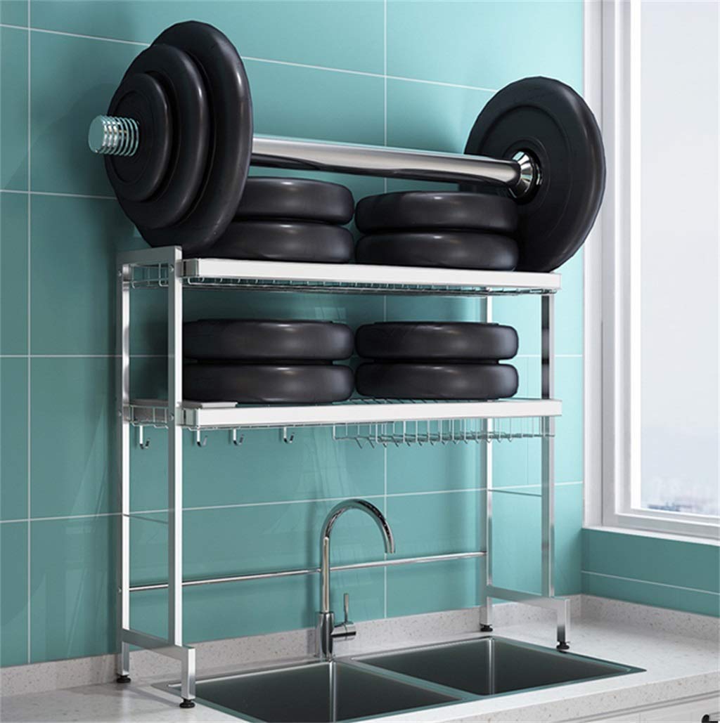 Amazon｜カトラリー乾燥ラック 304 ステンレス鋼食器ラック キッチン