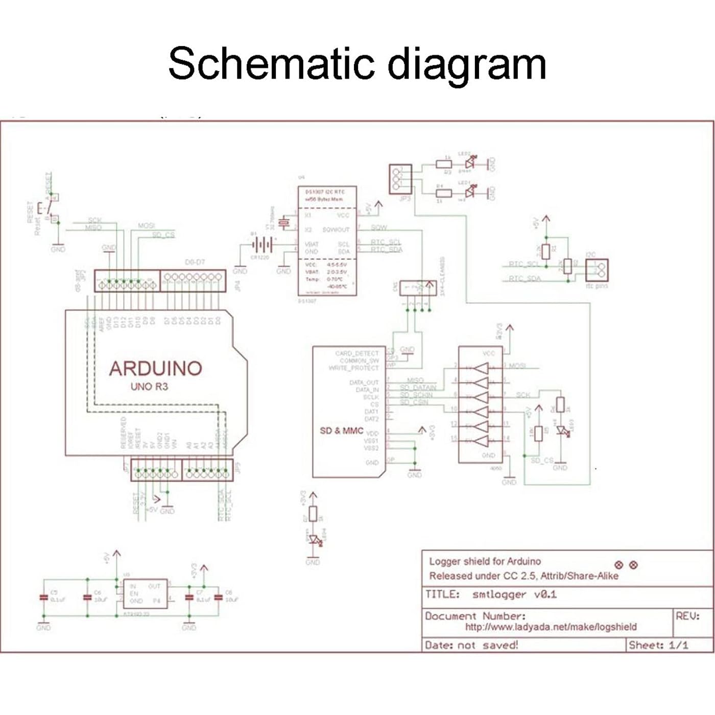 Arduino Software Data Logger Shield Module (XD-05) For Arduino UNO - Logs To SD Card With RTC Clock Data Logging Shield - Foto 3