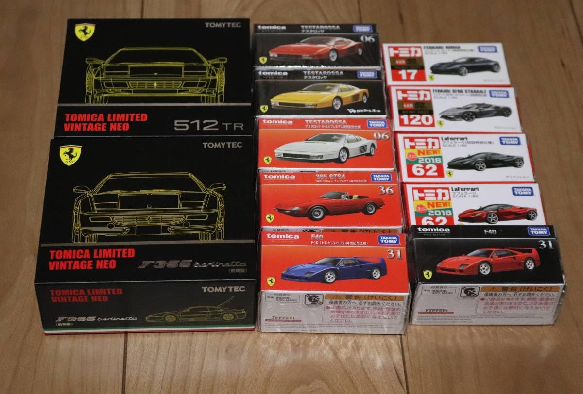 Amazon | トミカ タカラトミー ヴィンテージネオ フェラーリF355前期型 