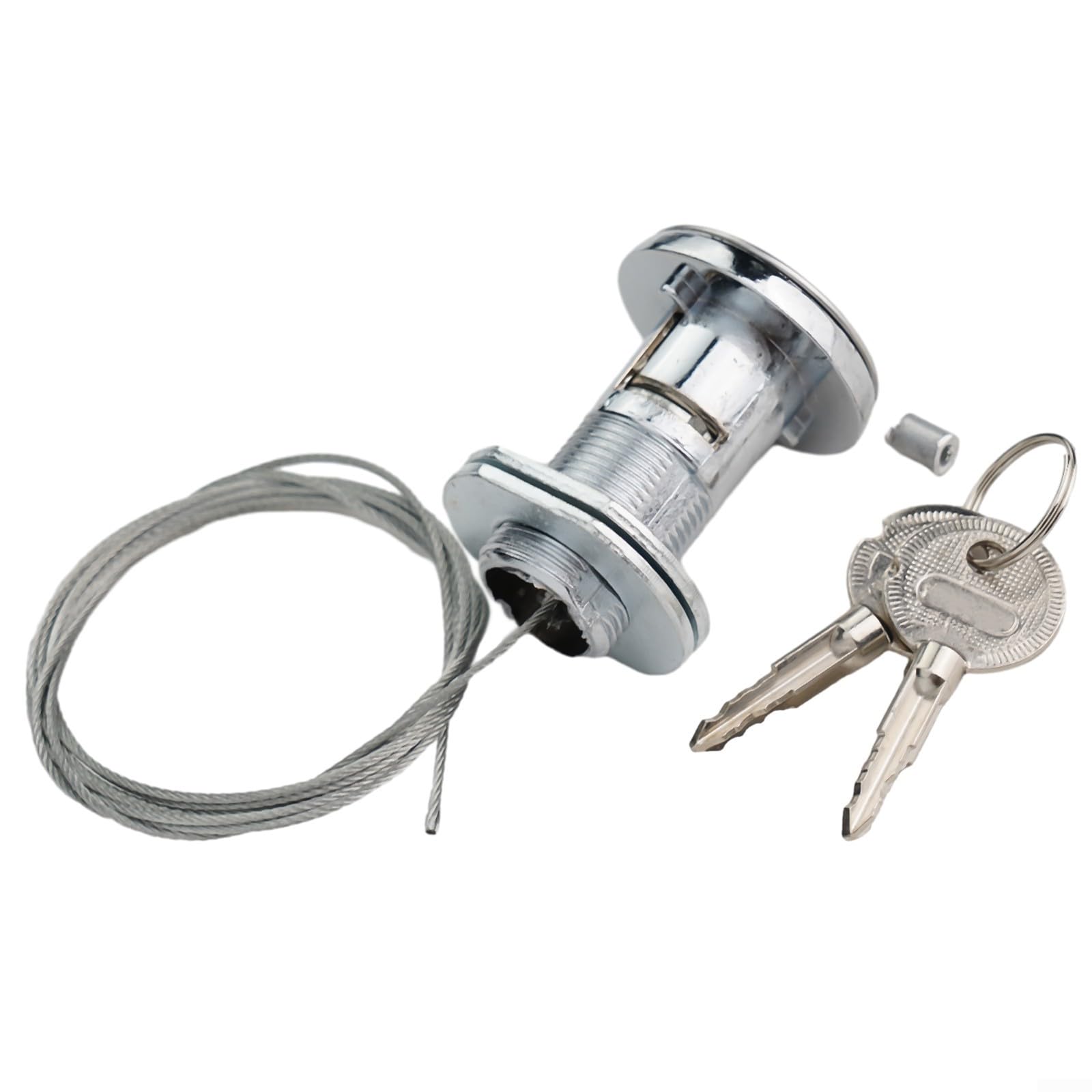 Set di serrature a sgancio rapido per porte da garage, con chiavi, kit di blocco di emergenza per porte da garage, struttura in metallo per tutte le serrature a battente