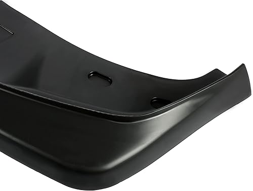 Miniatura 8 de HECASA Borde de parachoques delantero compatible con Chevy Camaro SS/Z28 2014-2015 debajo de la barbilla divisor de plástico PP sin pintar negro