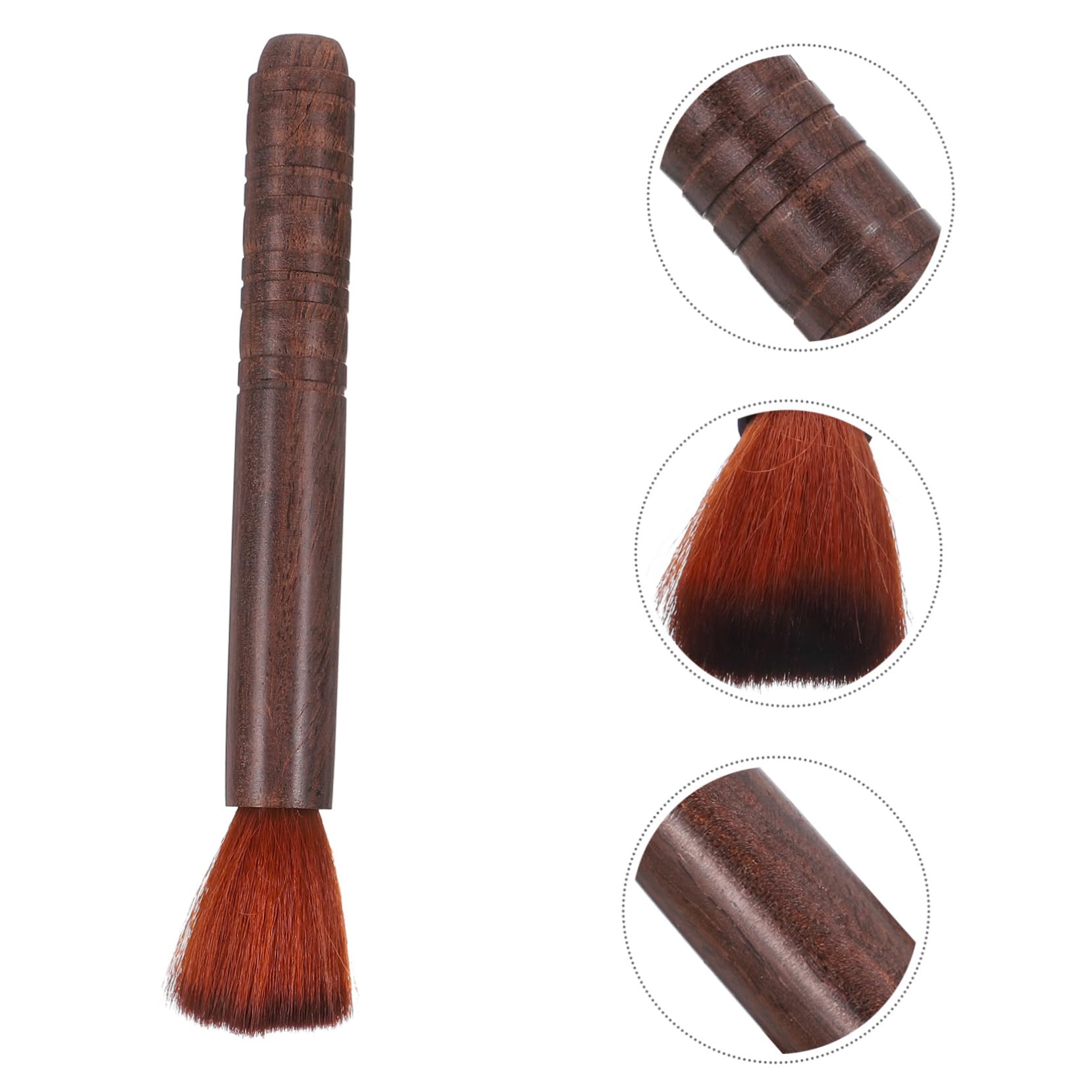 Levemolo 2pcs Violin Brush Cleaning Musical Instrument Soft Bristle Violin Dust Removal Tool