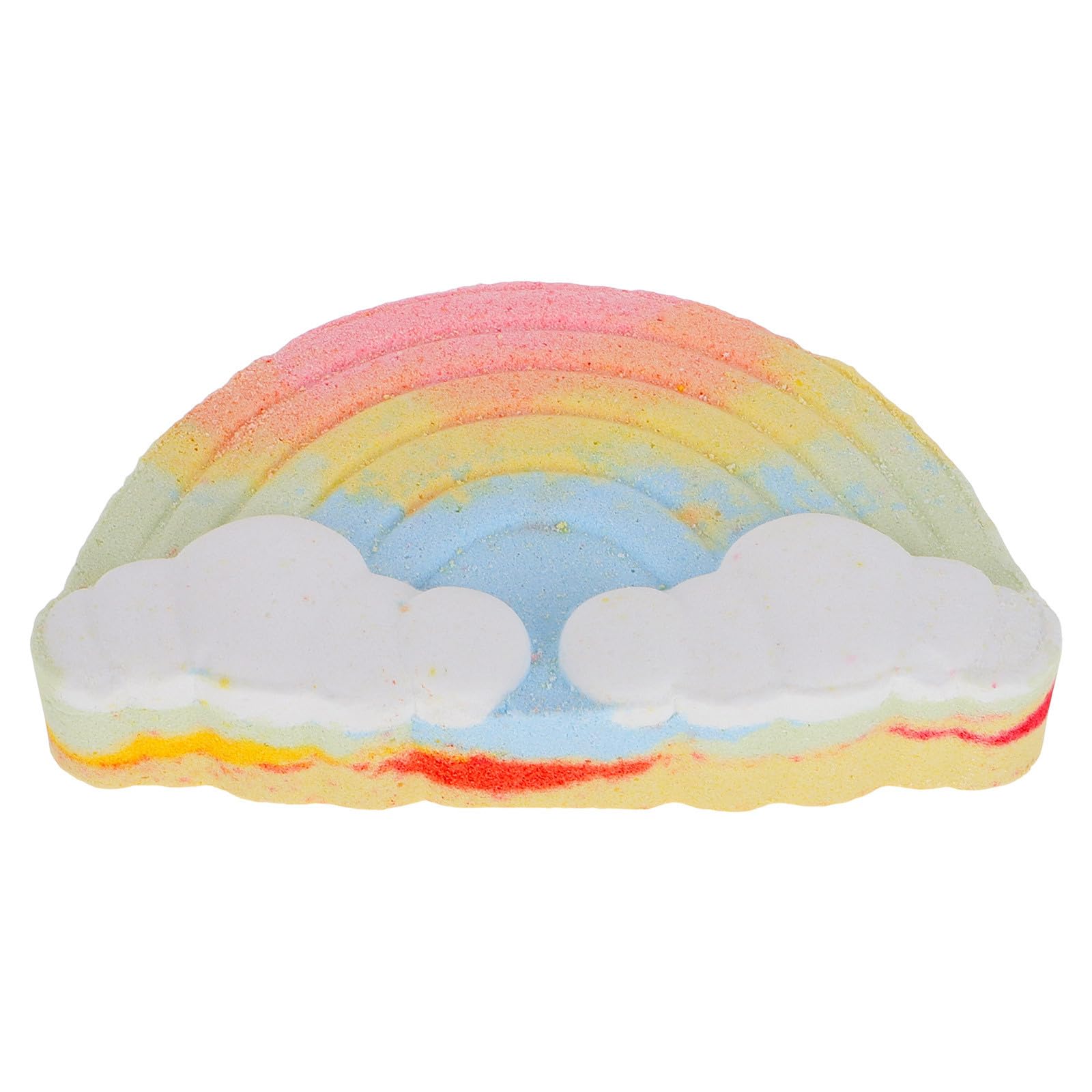 TOPBATHY 5 Stück Regenbogen Wolken Badesalzbombe mit Meersalz, Kreative