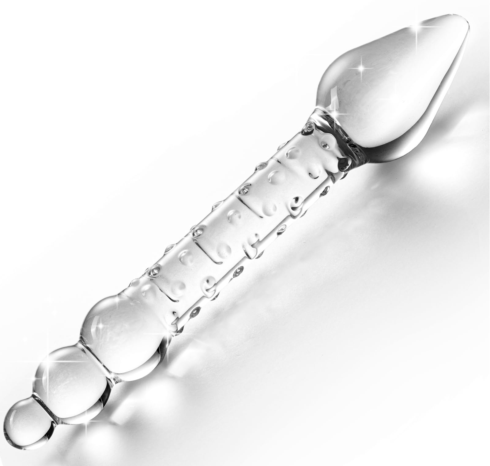 Plug Anal En Verre Super Large - Dildo Pour Femmes Et Couples - Stimulation Clitoridienne - Sans Marque