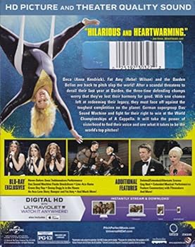 Blu-ray Pitch Perfect 2 Blu-ray / DVD / Digital HD + Exclusive Bonus Content Book